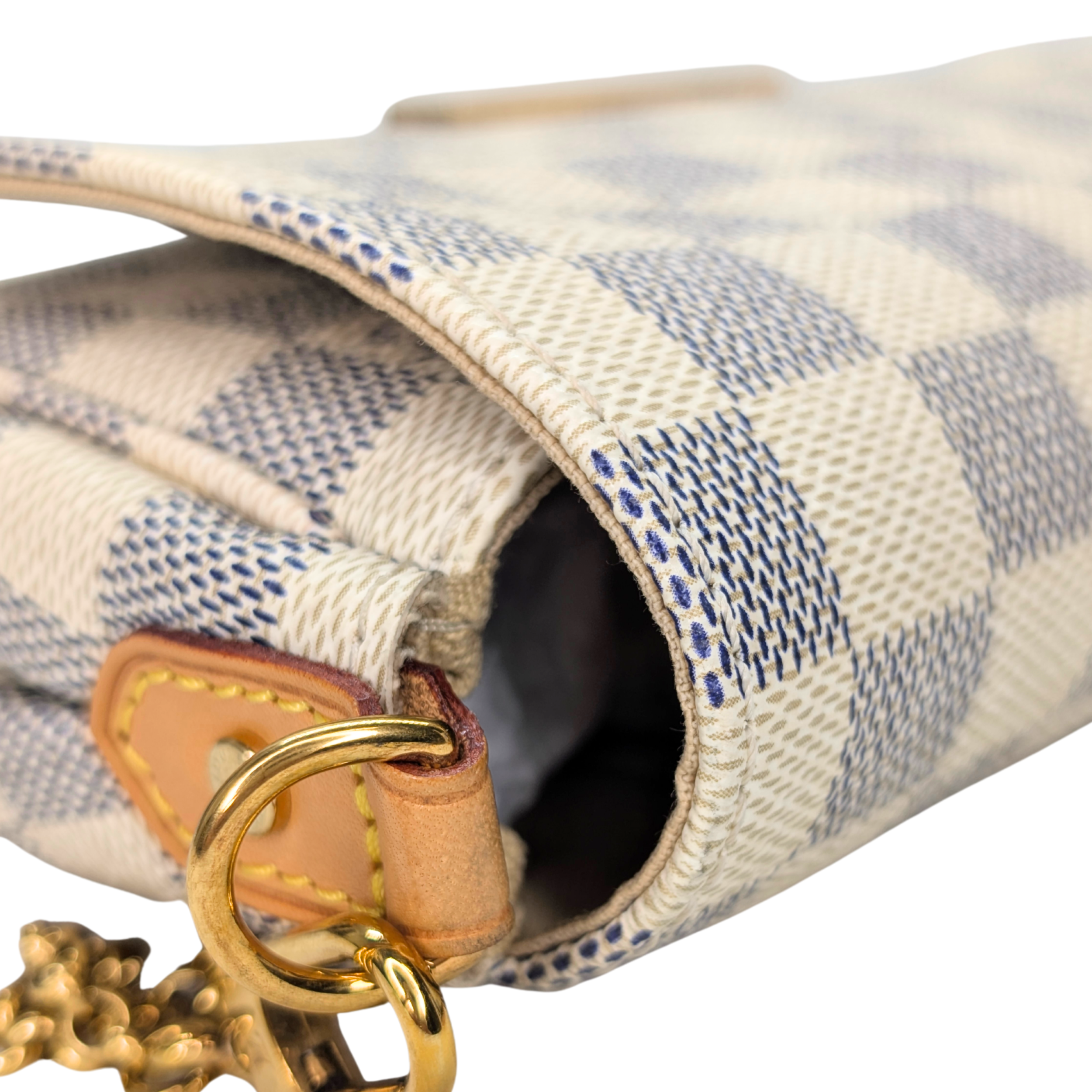 Louis Vuitton Favorite Damier Azur Bag