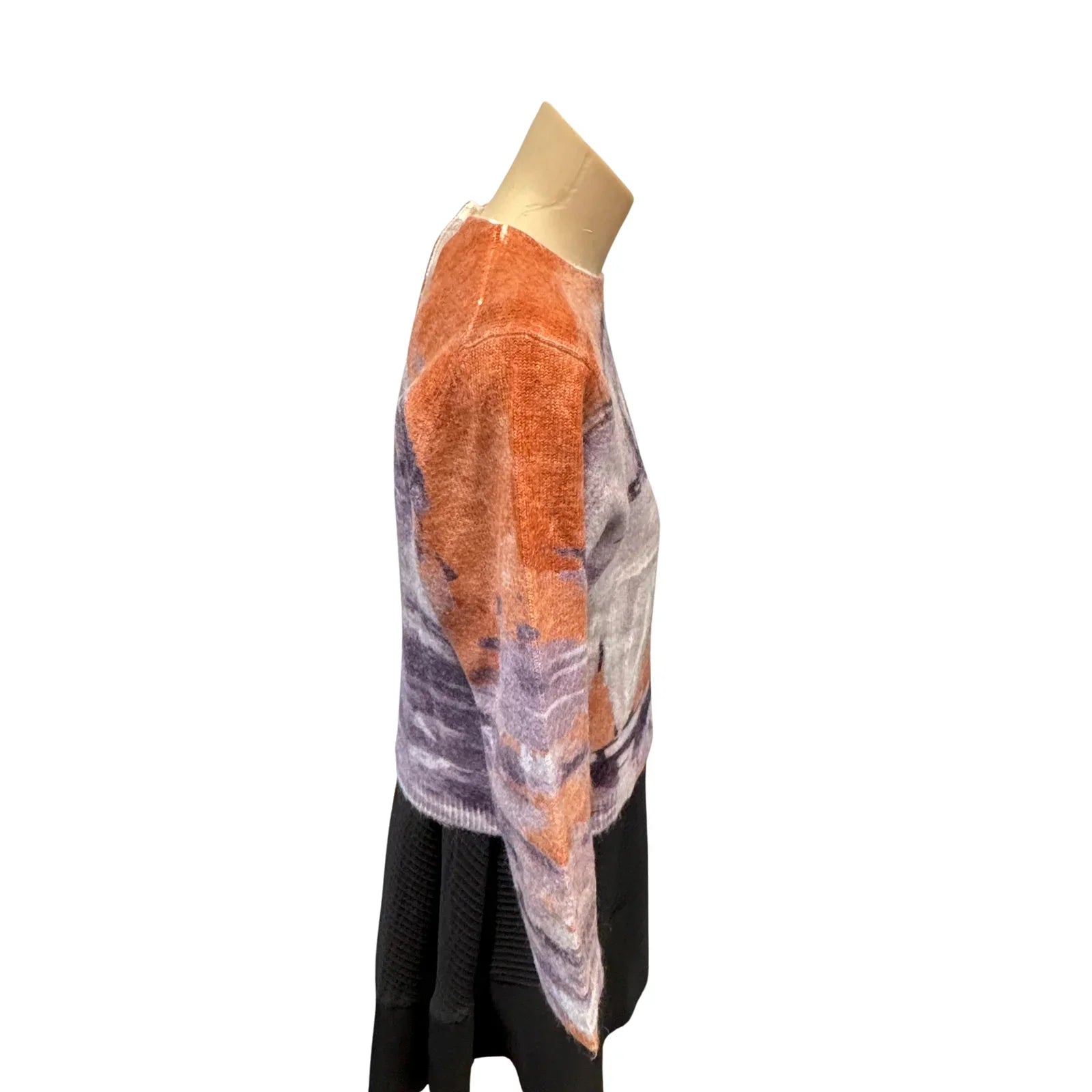 Prada Painted Seaside Landscape Knit Sweater - Lost Designer