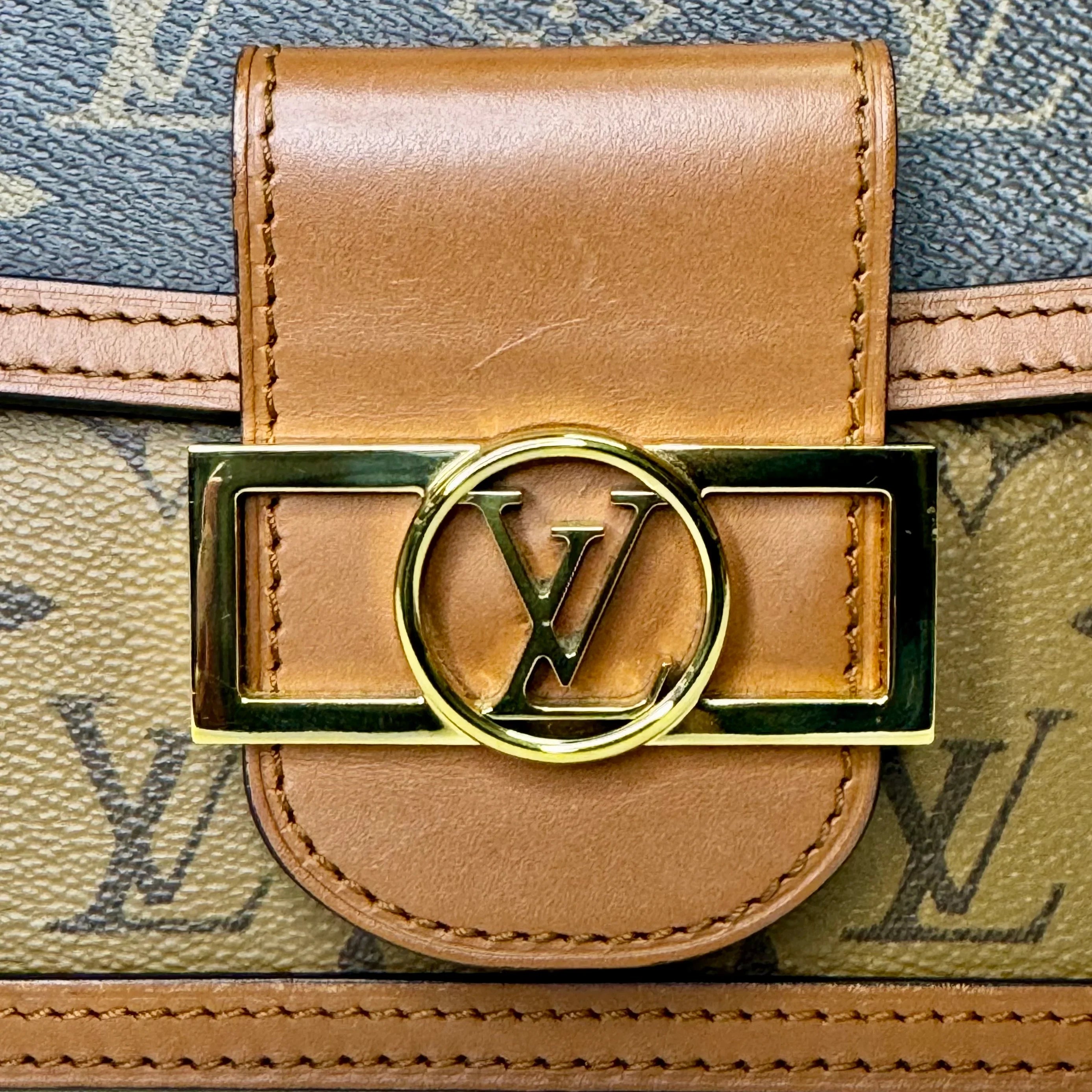 Louis Vuitton Reverse Monogram Dauphine Mini Bag - Lost Designer