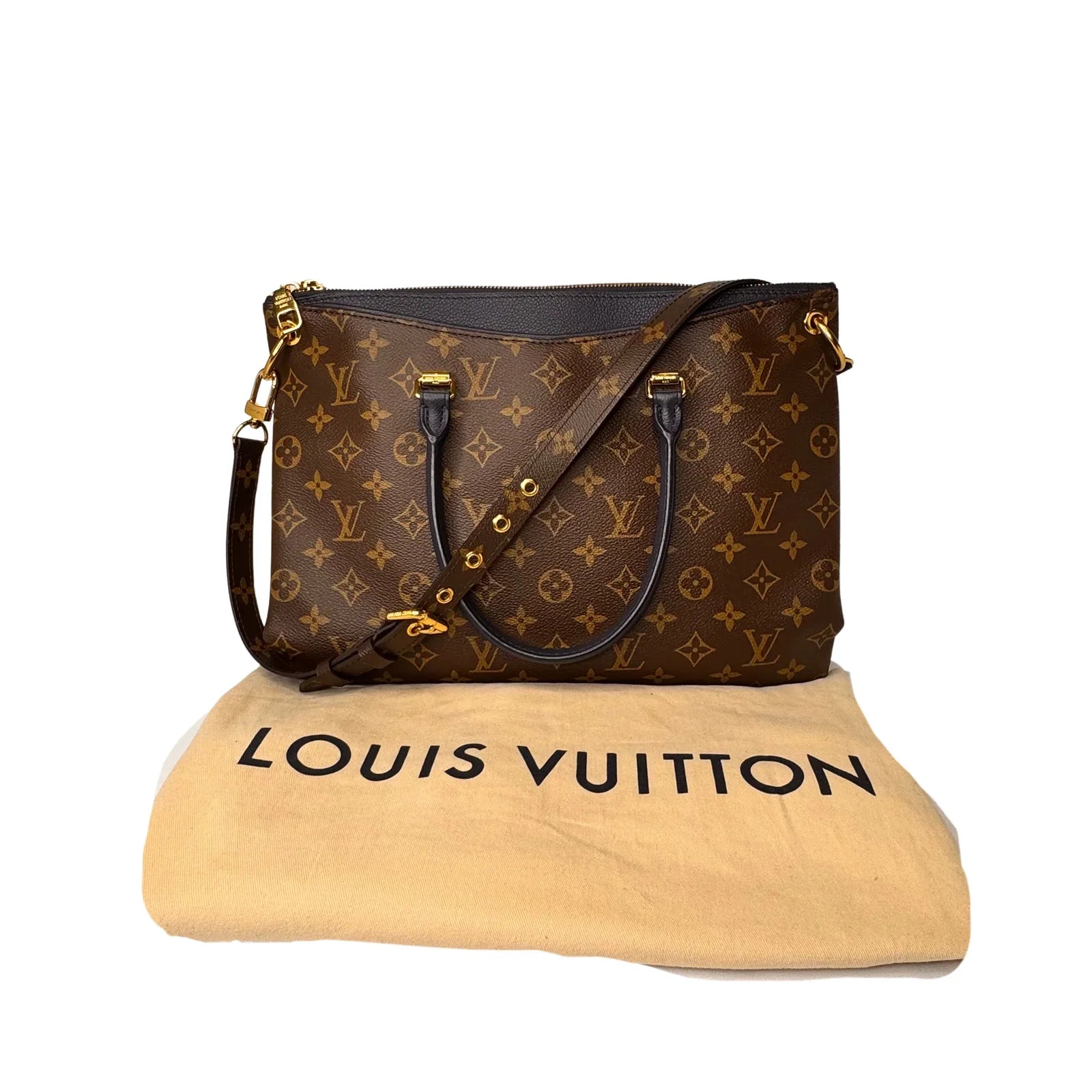Louis Vuitton Monogram Pallas MM Bag - Lost Designer