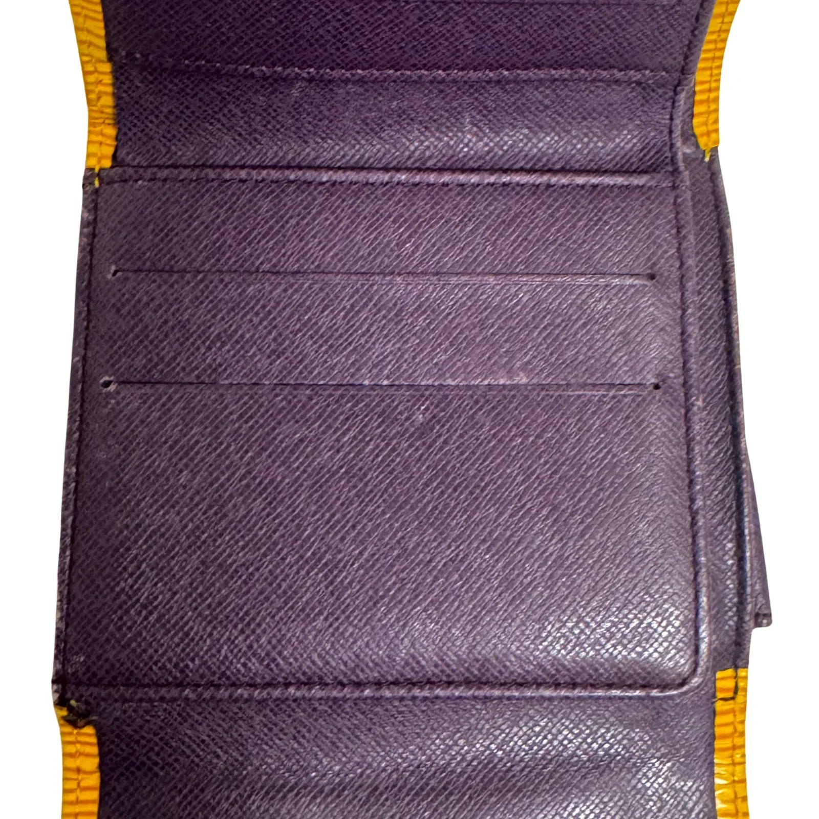 Louis Vuitton Epi Leather Wallet Yellow - Lost Designer