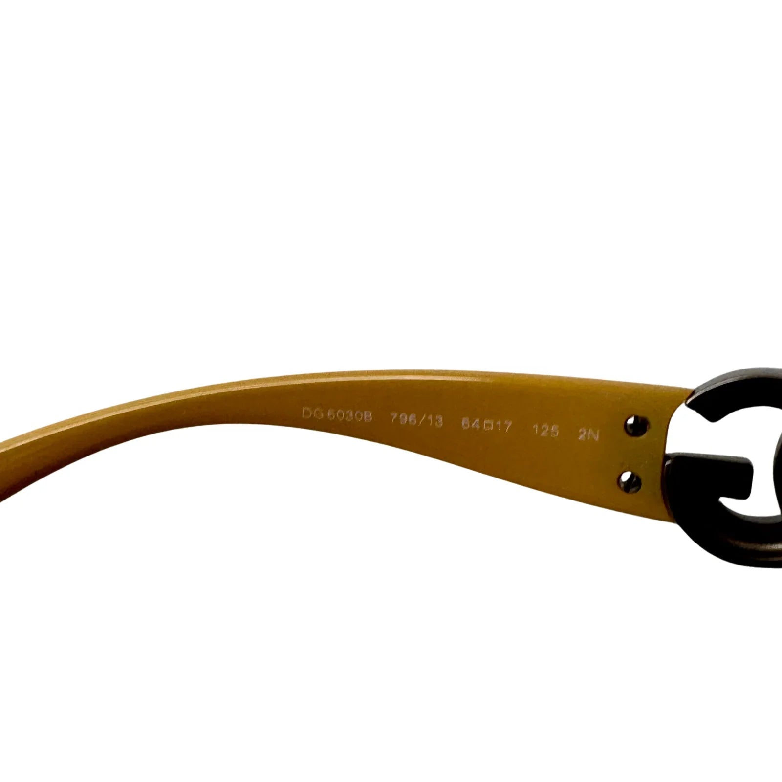 DOLCE & GABBANA 6030B Crystal Beige Gradient Sunglasses - Lost Designer