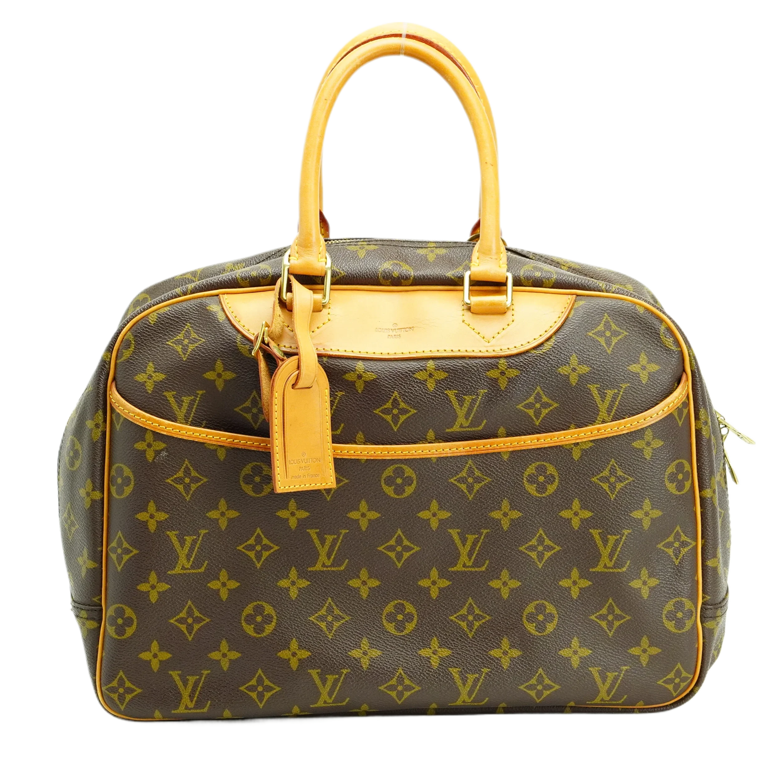 Louis Vuitton Deauville Monogram Canvas Handbag - Lost Designer