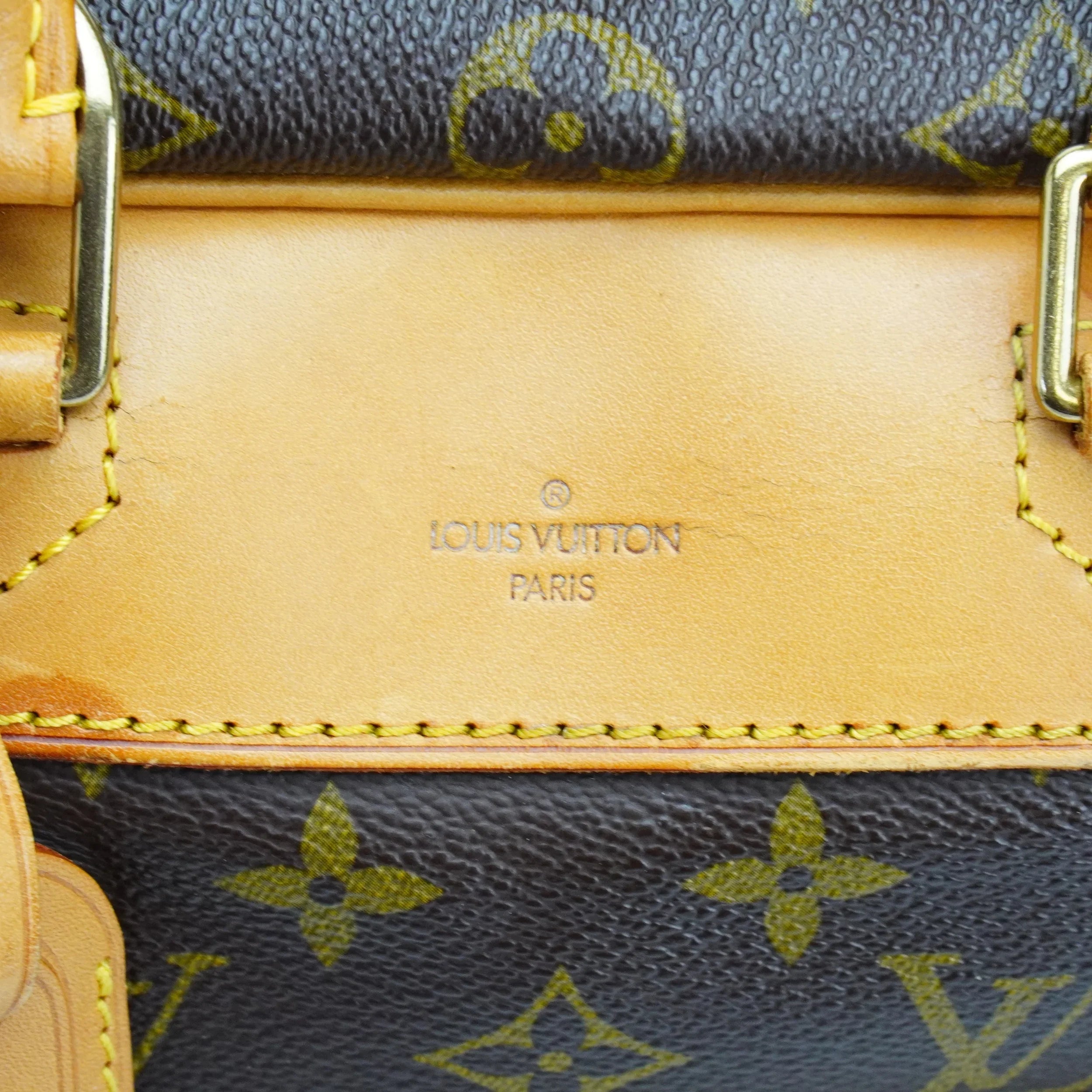 Louis Vuitton Deauville Monogram Canvas Handbag - Lost Designer