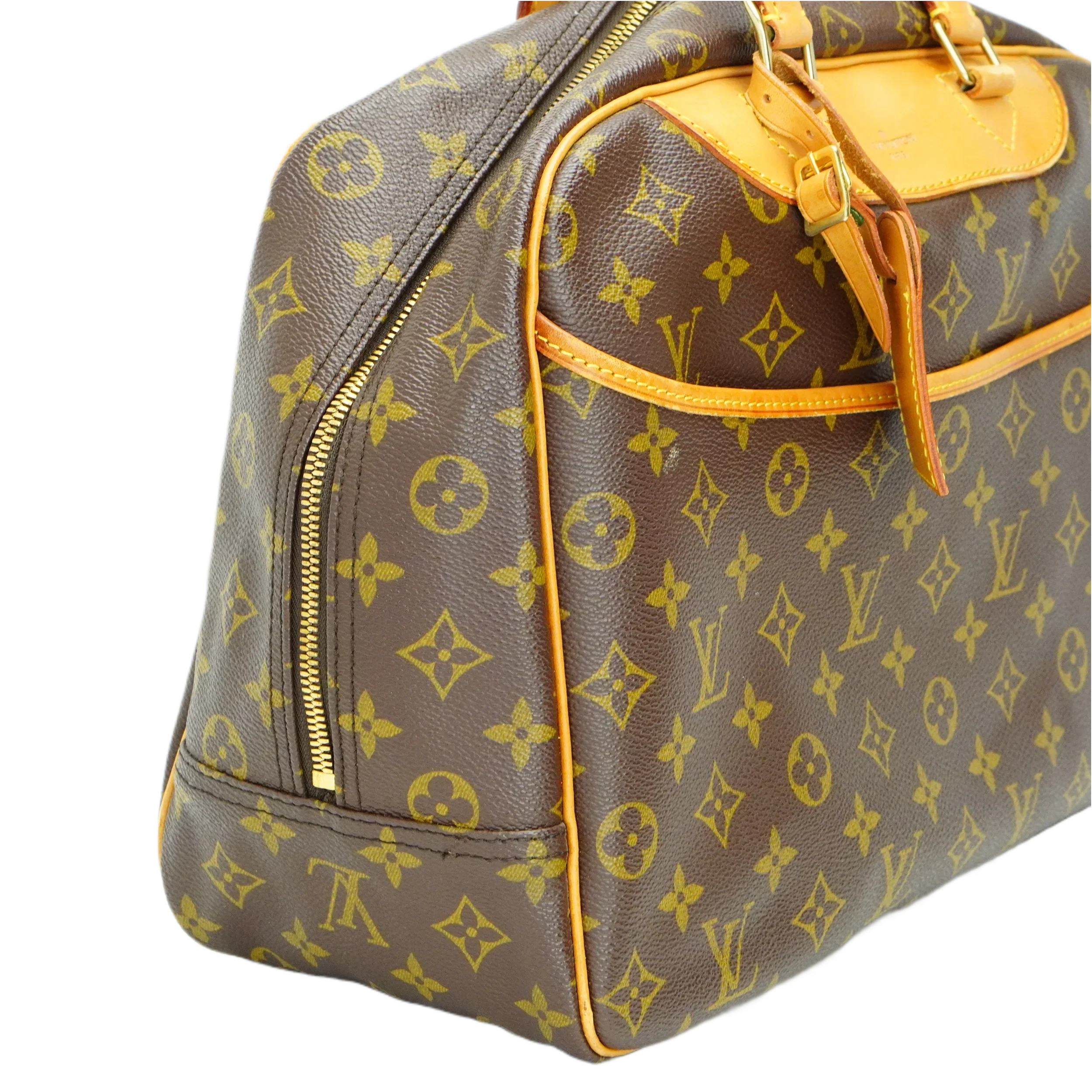 Louis Vuitton Deauville Monogram Canvas Handbag - Lost Designer