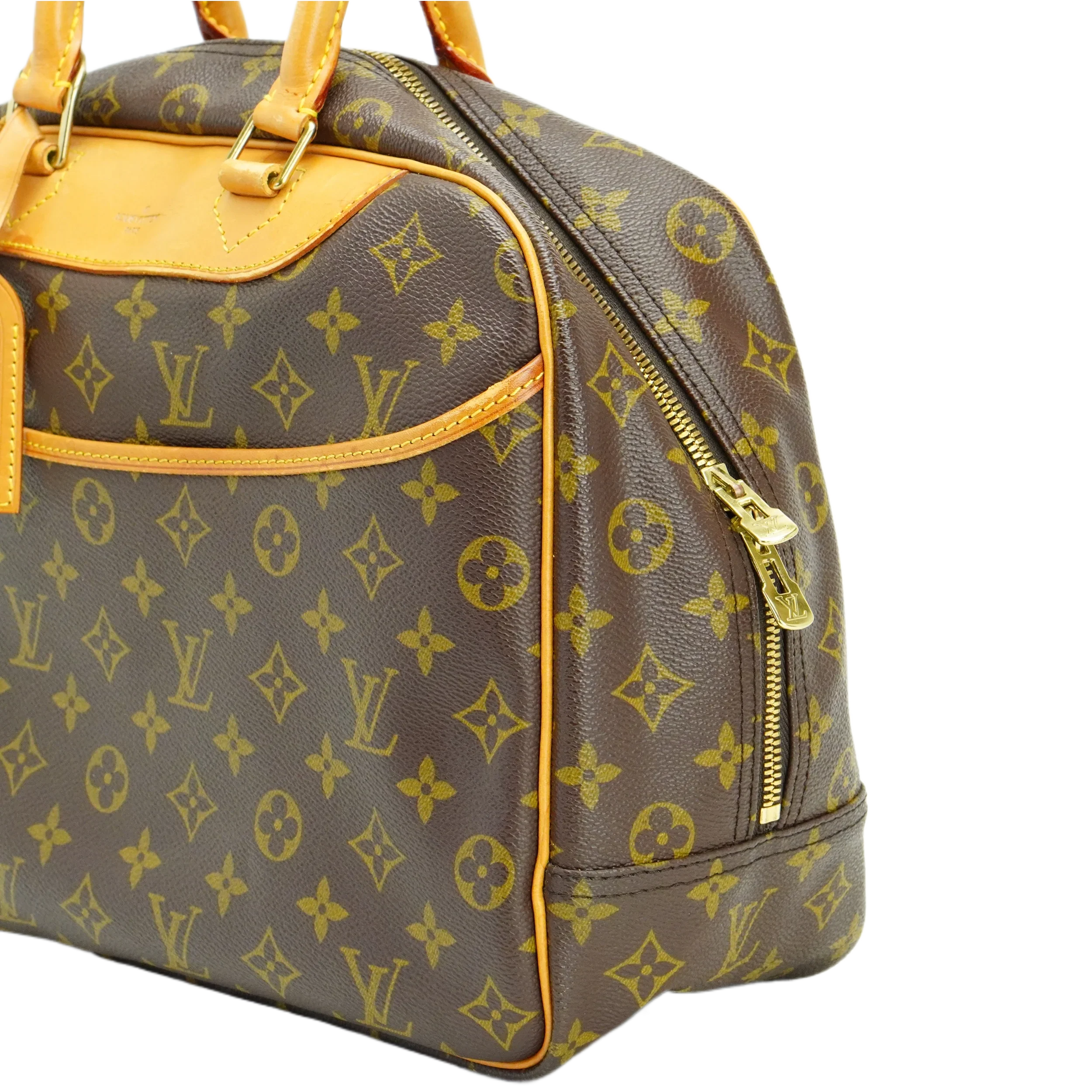 Louis Vuitton Deauville Monogram Canvas Handbag - Lost Designer