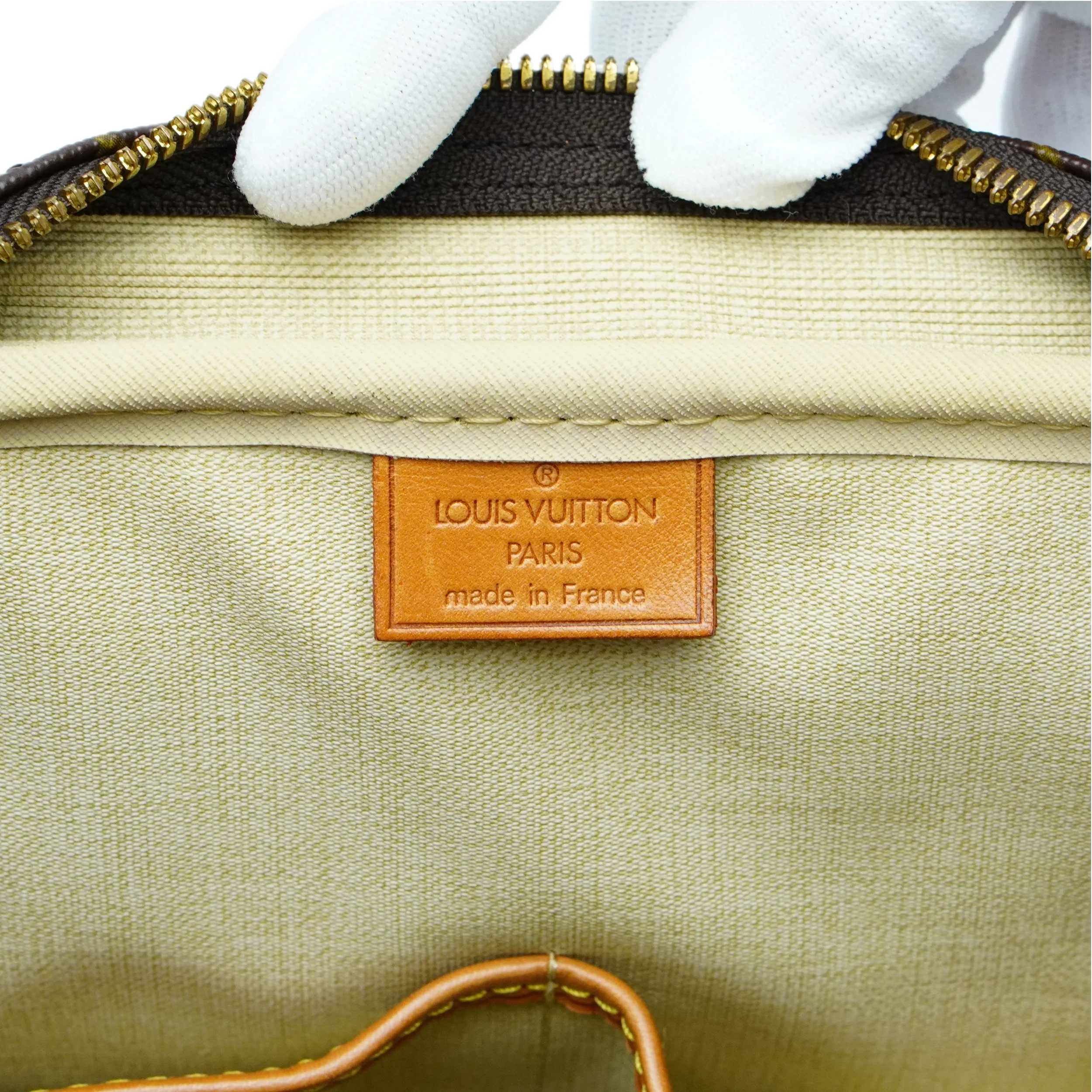 Louis Vuitton Deauville Monogram Canvas Handbag - Lost Designer