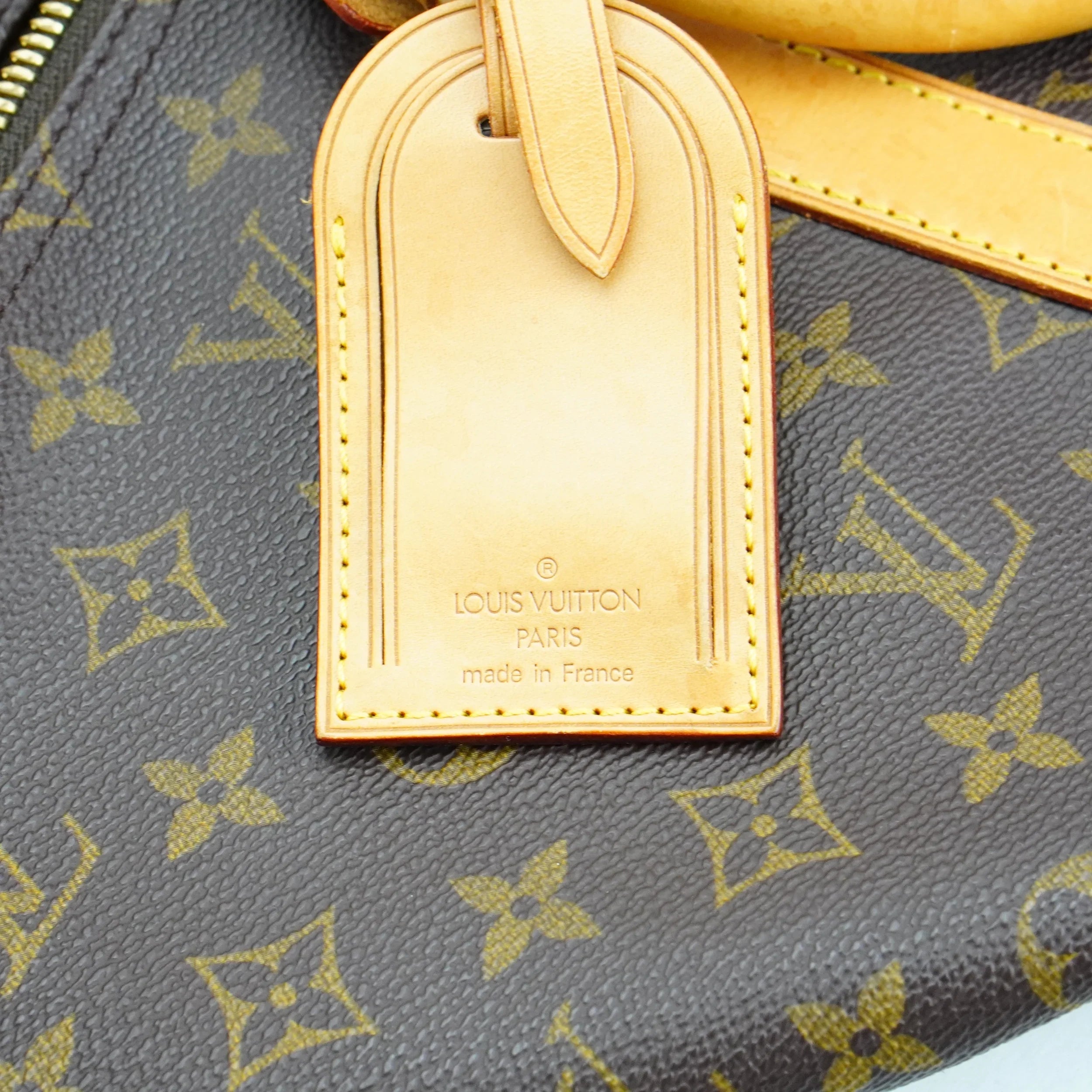 Louis Vuitton Brown Monogram Keepall 50 Bag - Lost Designer