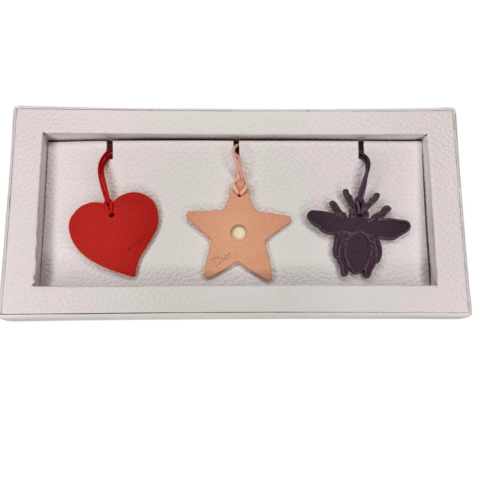 Dior Leather Bag Charms Set of 3 - Lost Designer