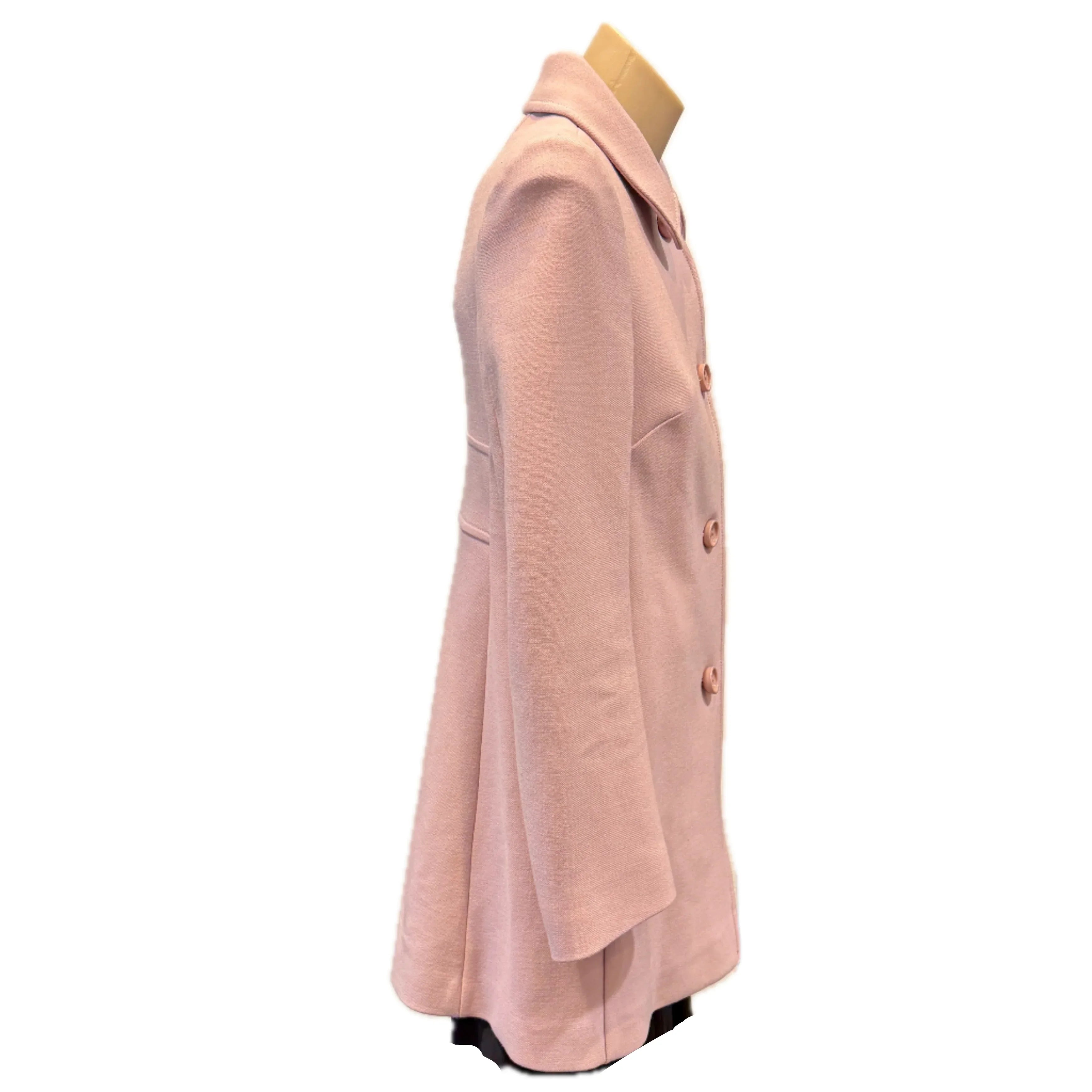 Red Valentino Split back Coat jacket Pink size 38 - Lost Designer