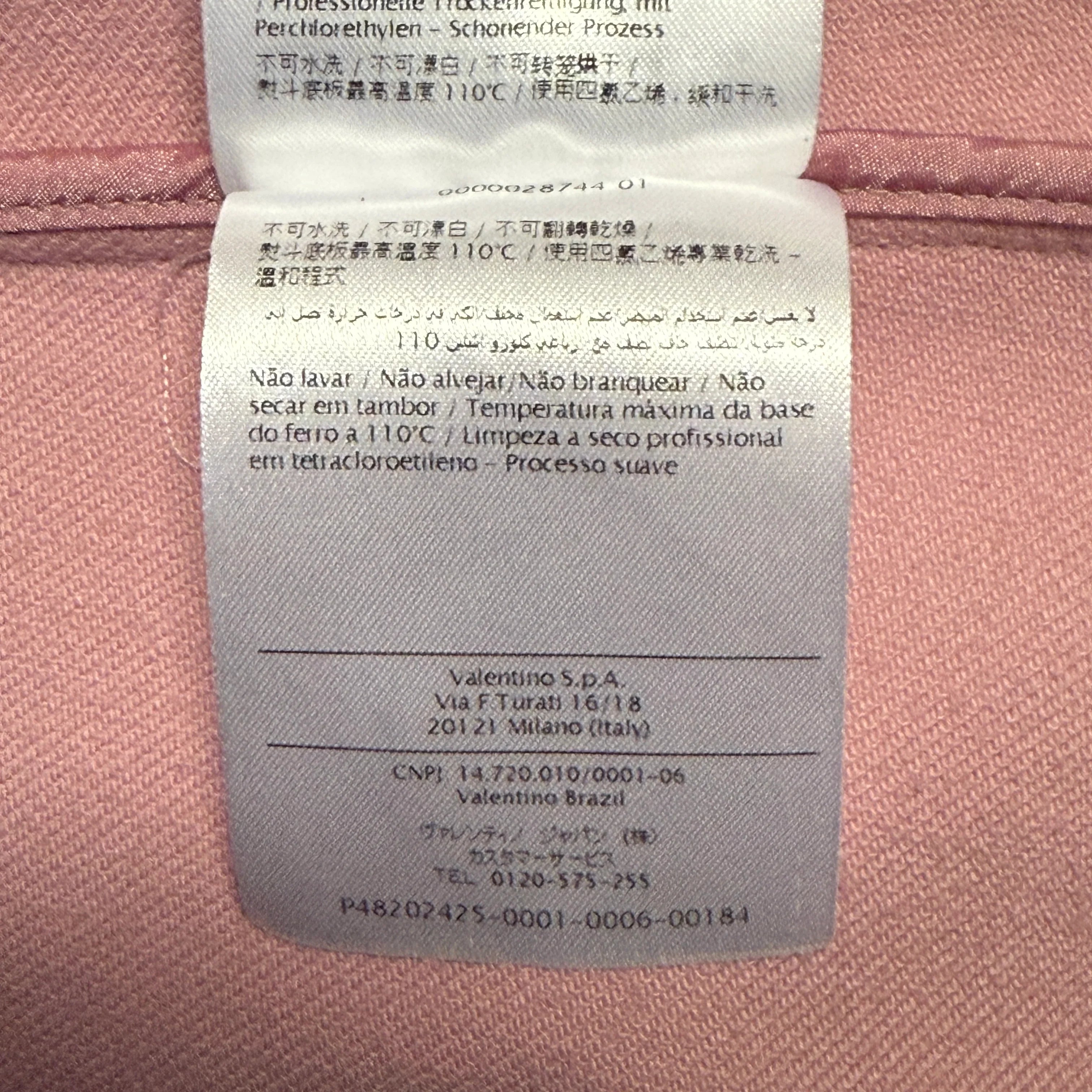 Red Valentino Split back Coat jacket Pink size 38 - Lost Designer