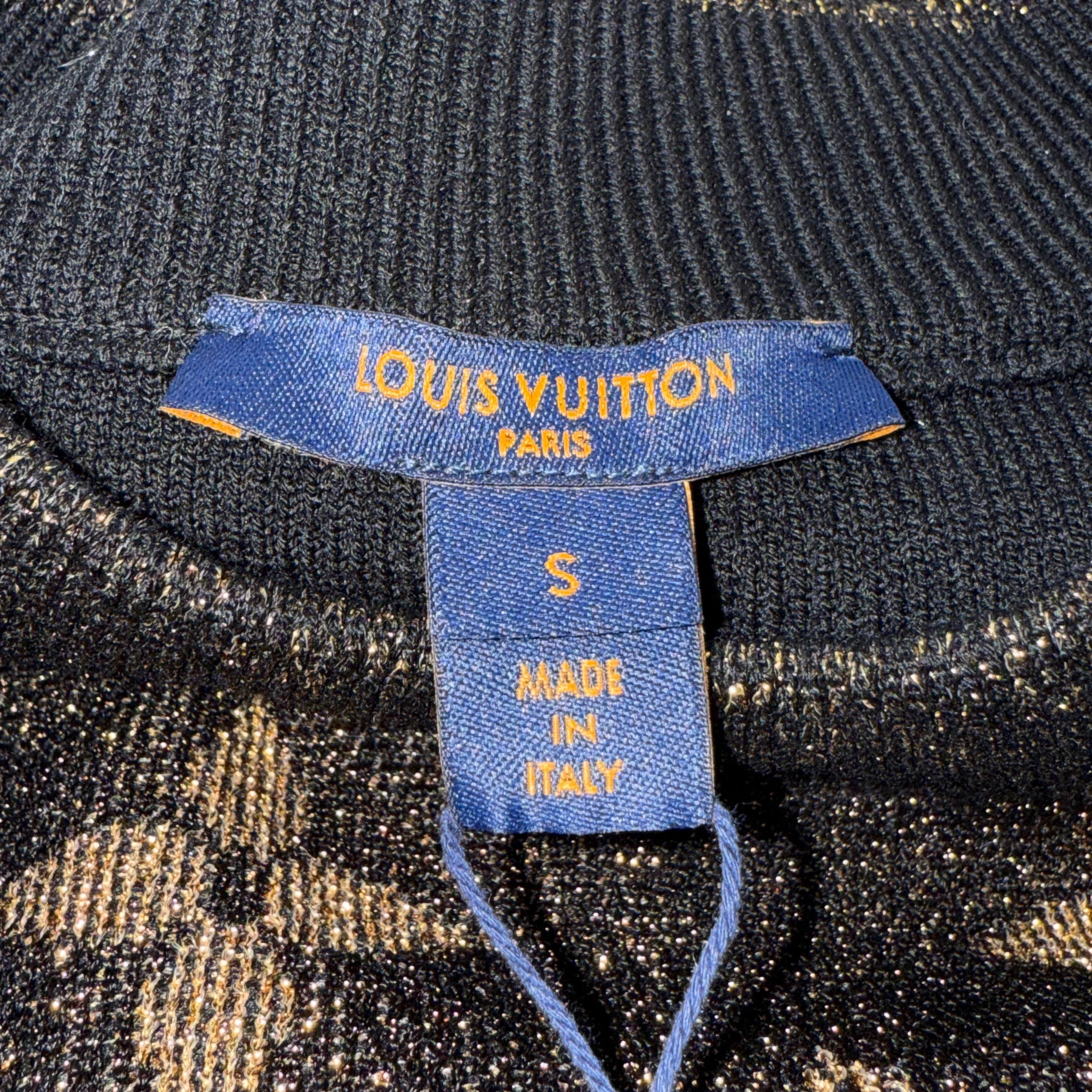 Louis Vuitton Monogram Lurex Hooded Vest Women's Small - Lost Designer