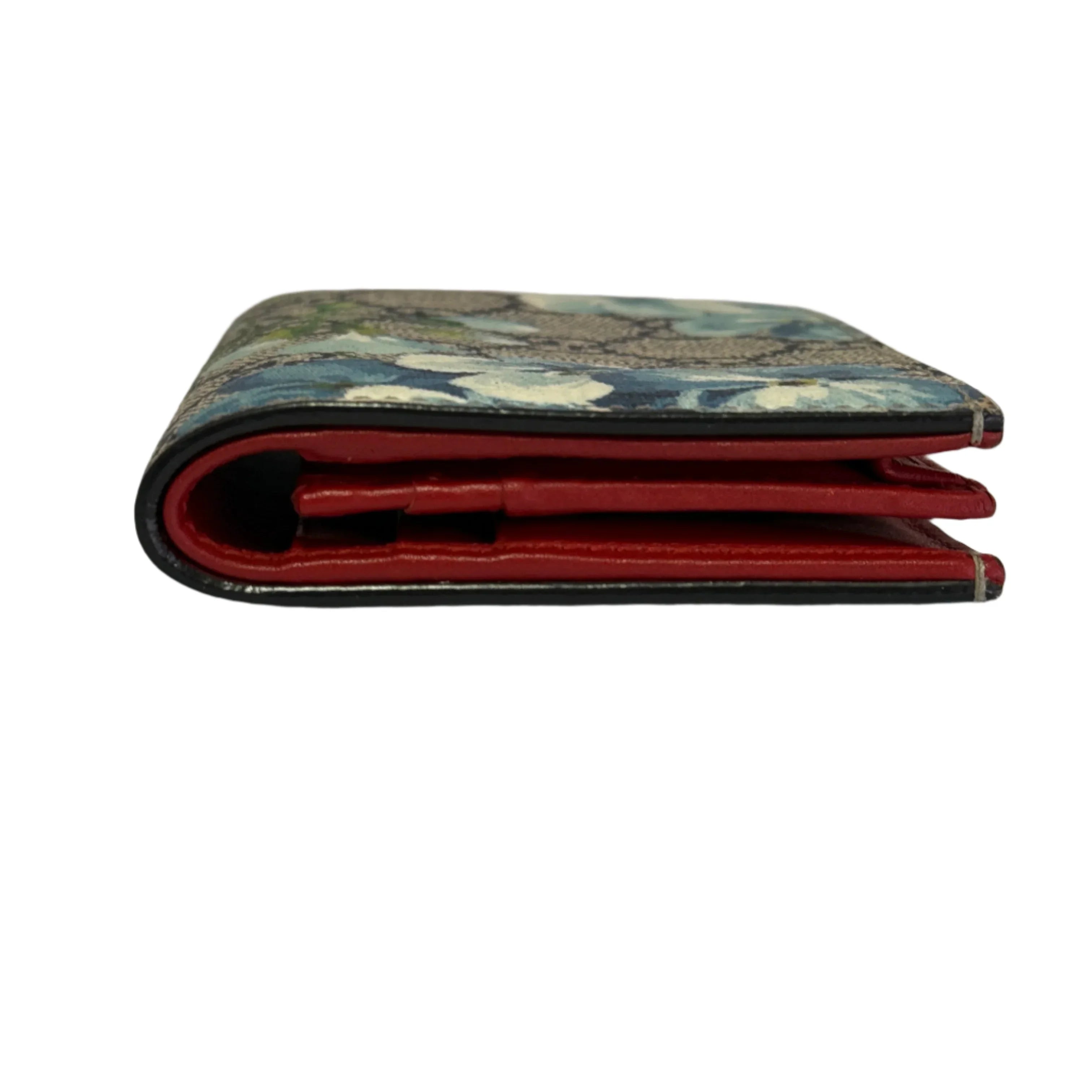 Gucci GG Supreme Wallet Floral Multicolour - Lost Designer