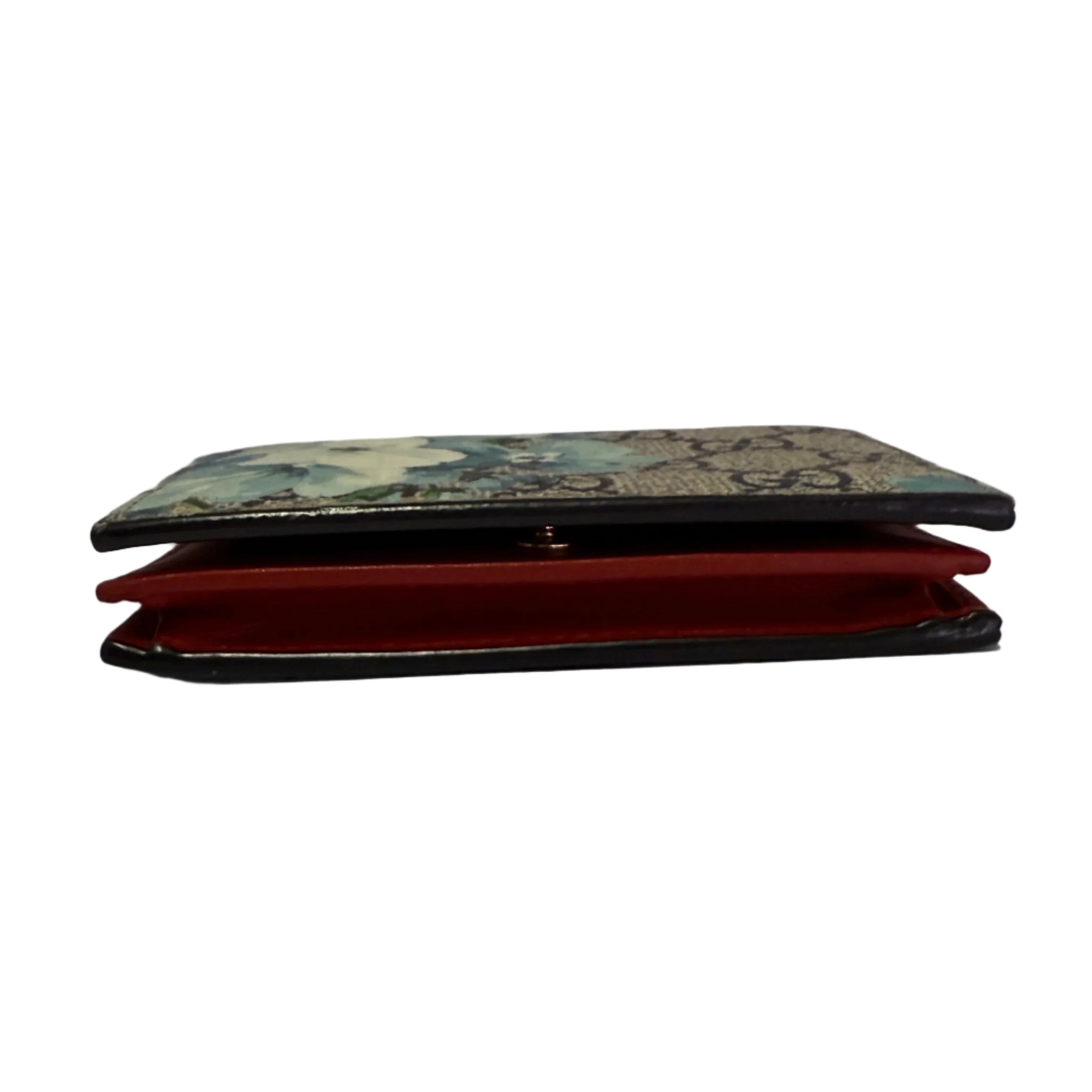 Gucci GG Supreme Wallet Floral Multicolour - Lost Designer