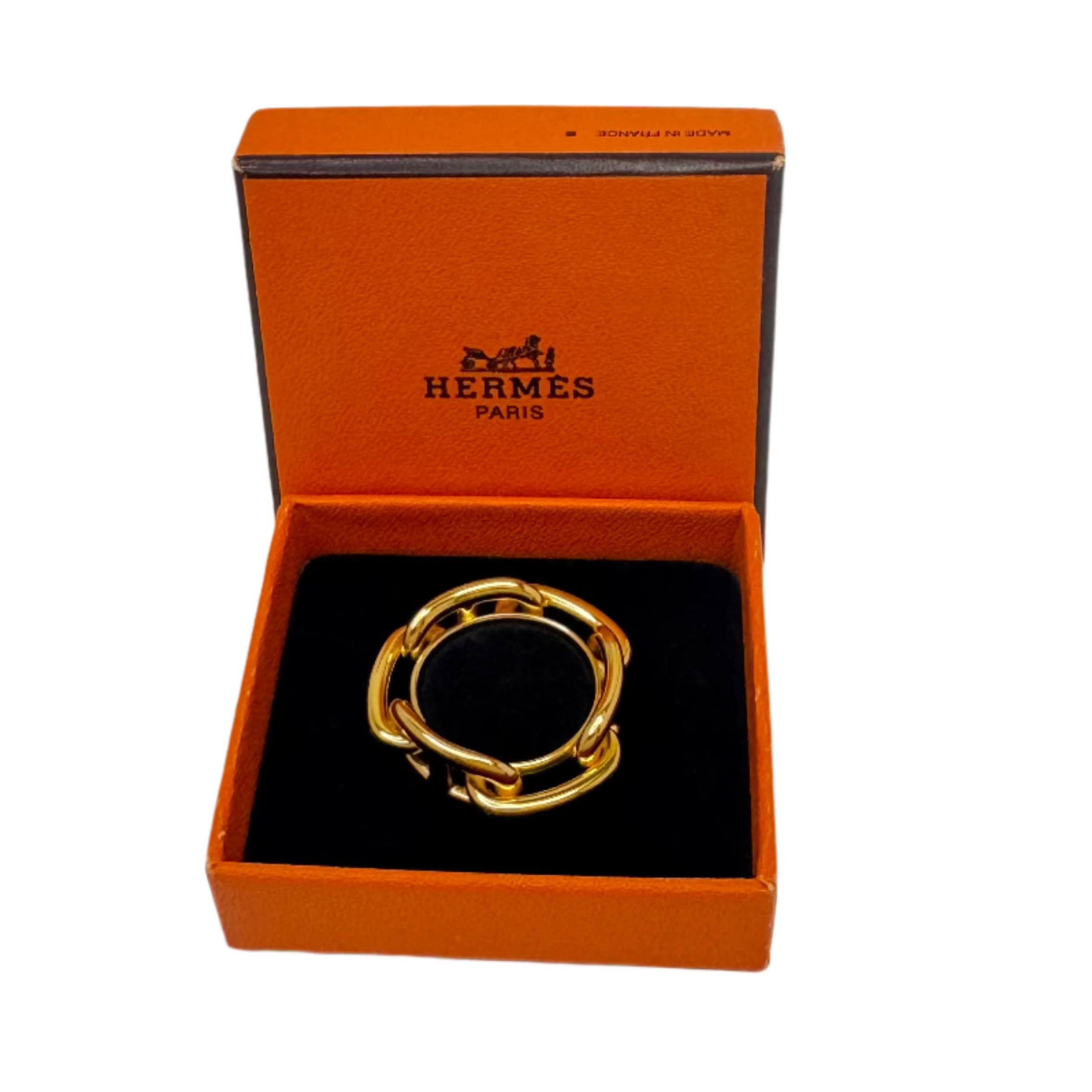 Hermes Regate Permabrass Scarf Ring - Lost Designer