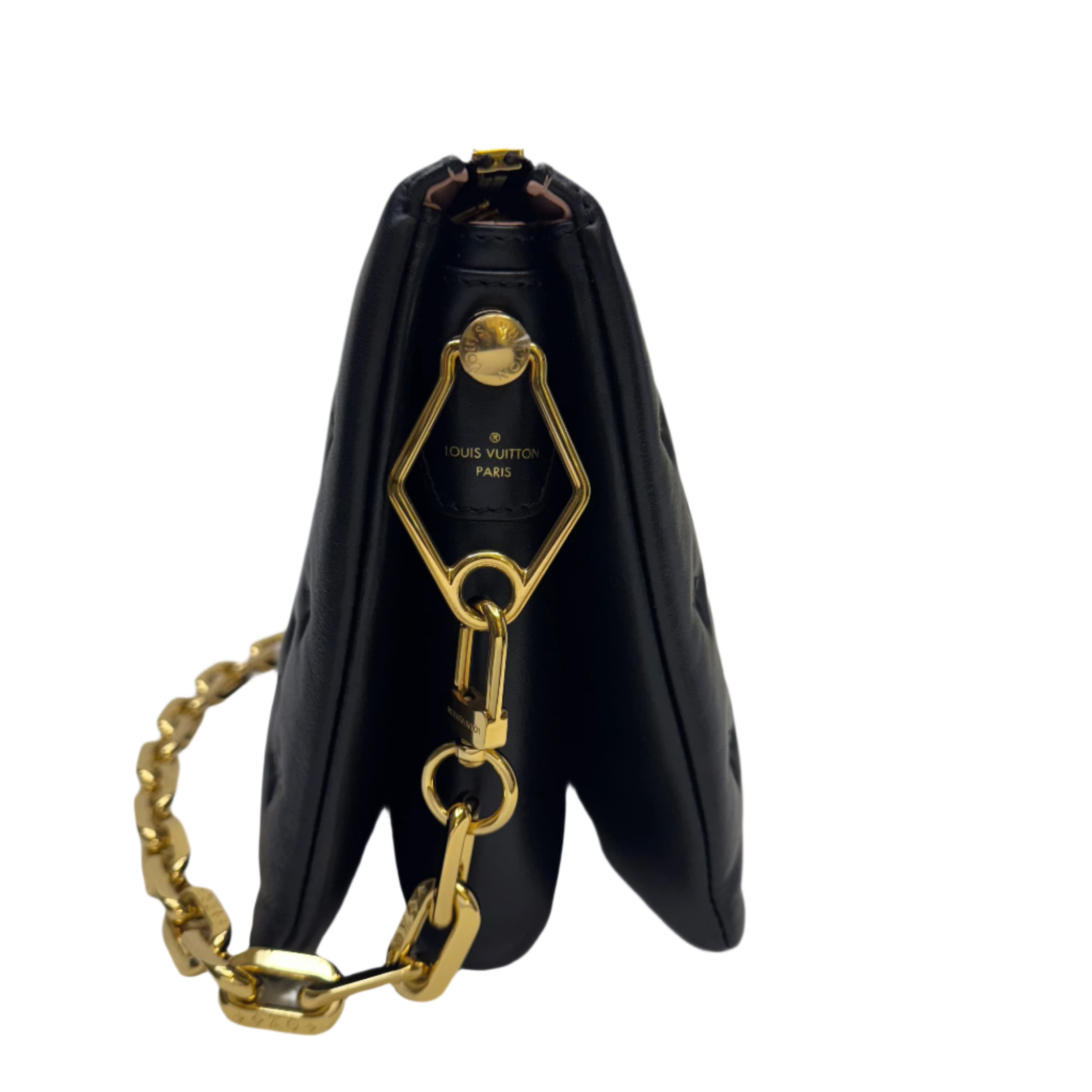 Louis Vuitton Coussin PM Black Shoulder Bag Black - Lost Designer
