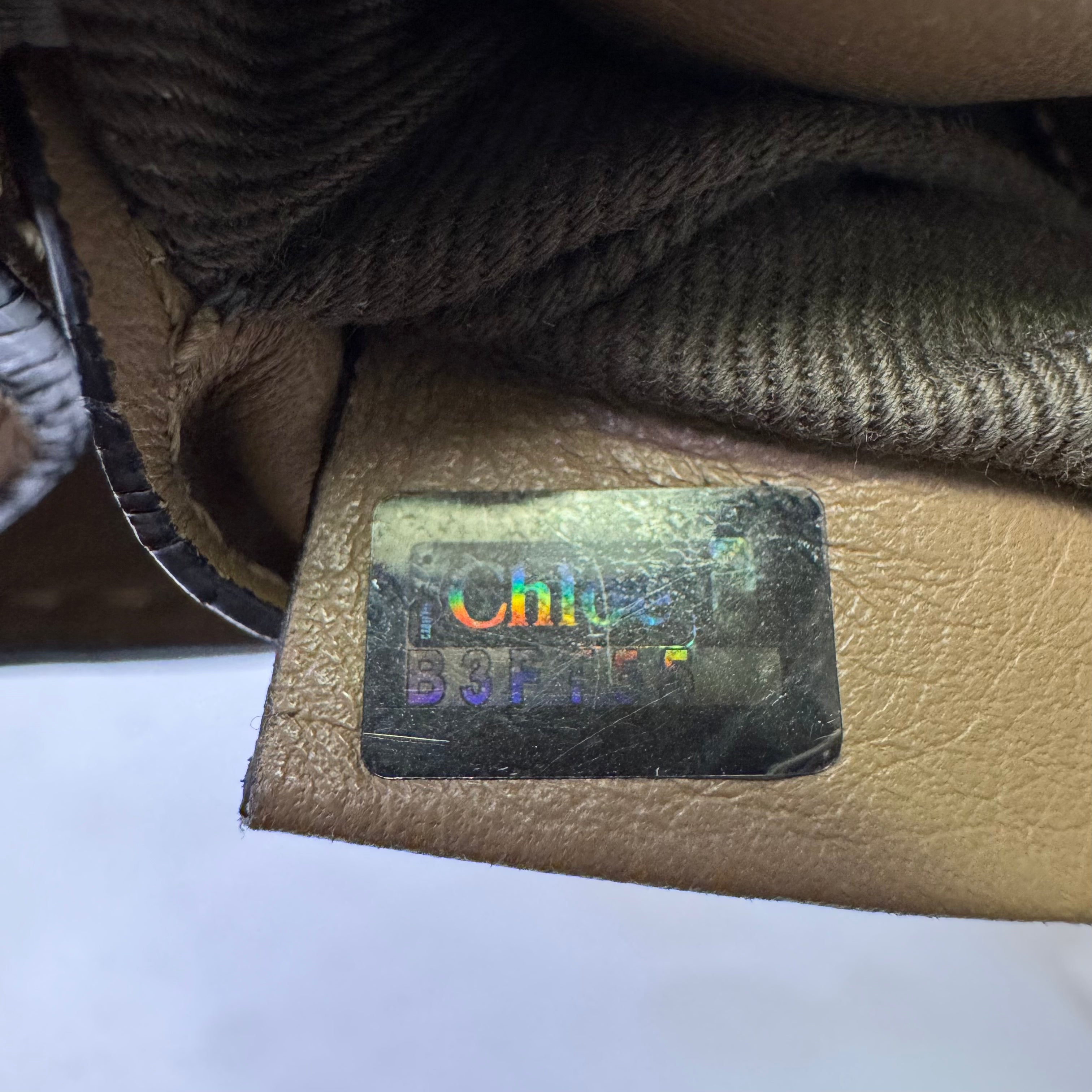 Chloé Marcie Saddle Crossbody Bag Leather Brown - Lost Designer