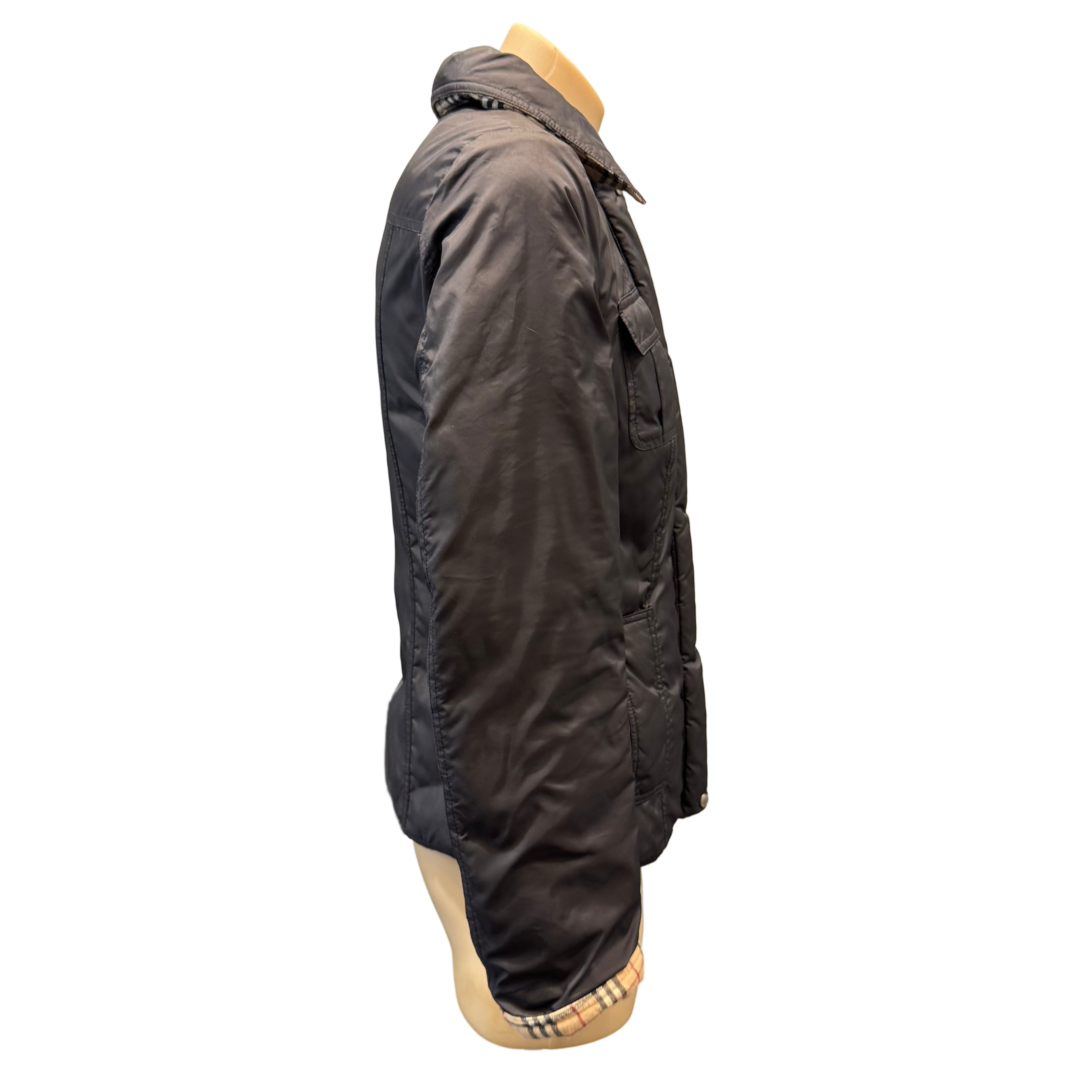 Burberry London Blue Label Puffer Jacket Beige 36 - Lost Designer
