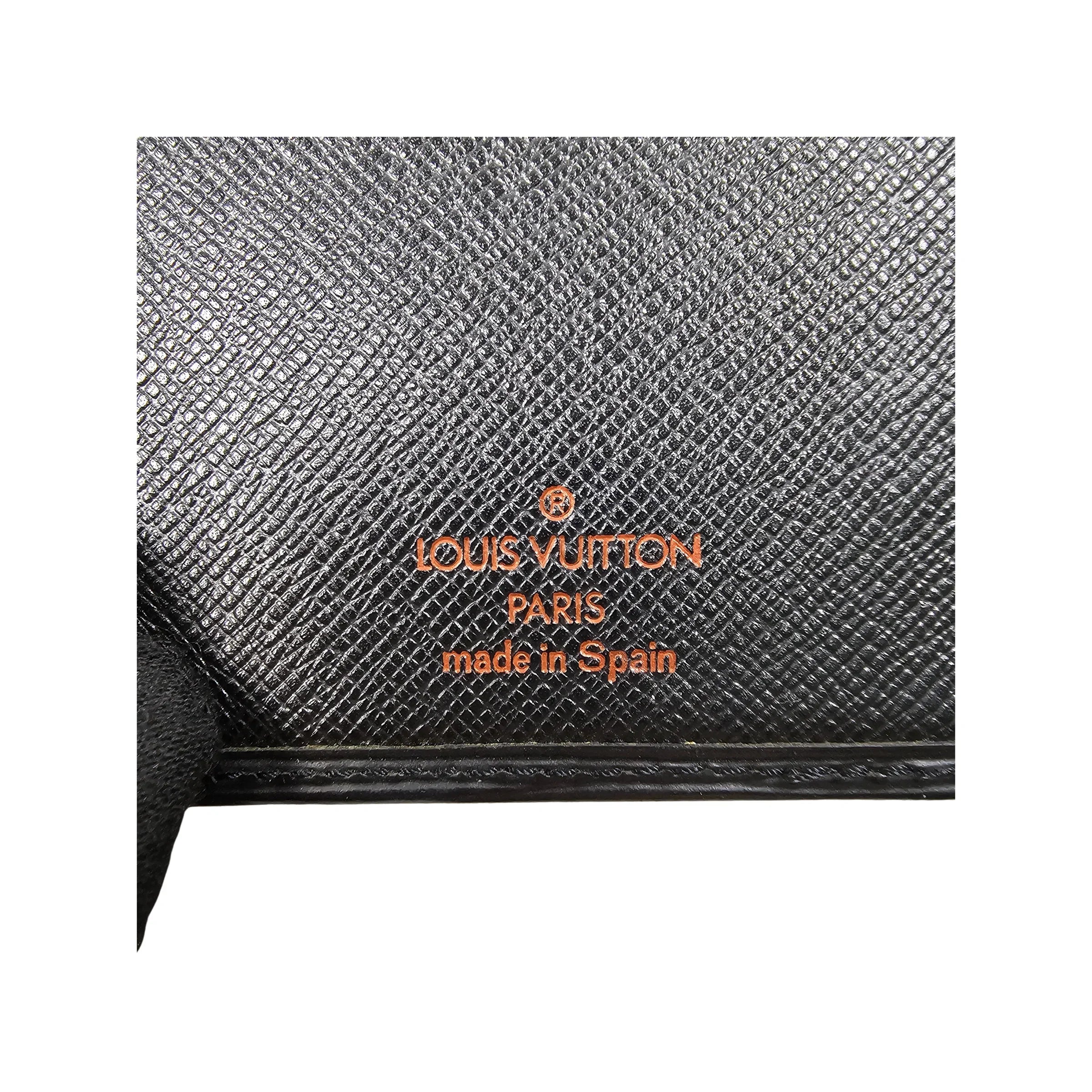 Louis Vuitton Black Epi Brazza Wallet - Lost Designer