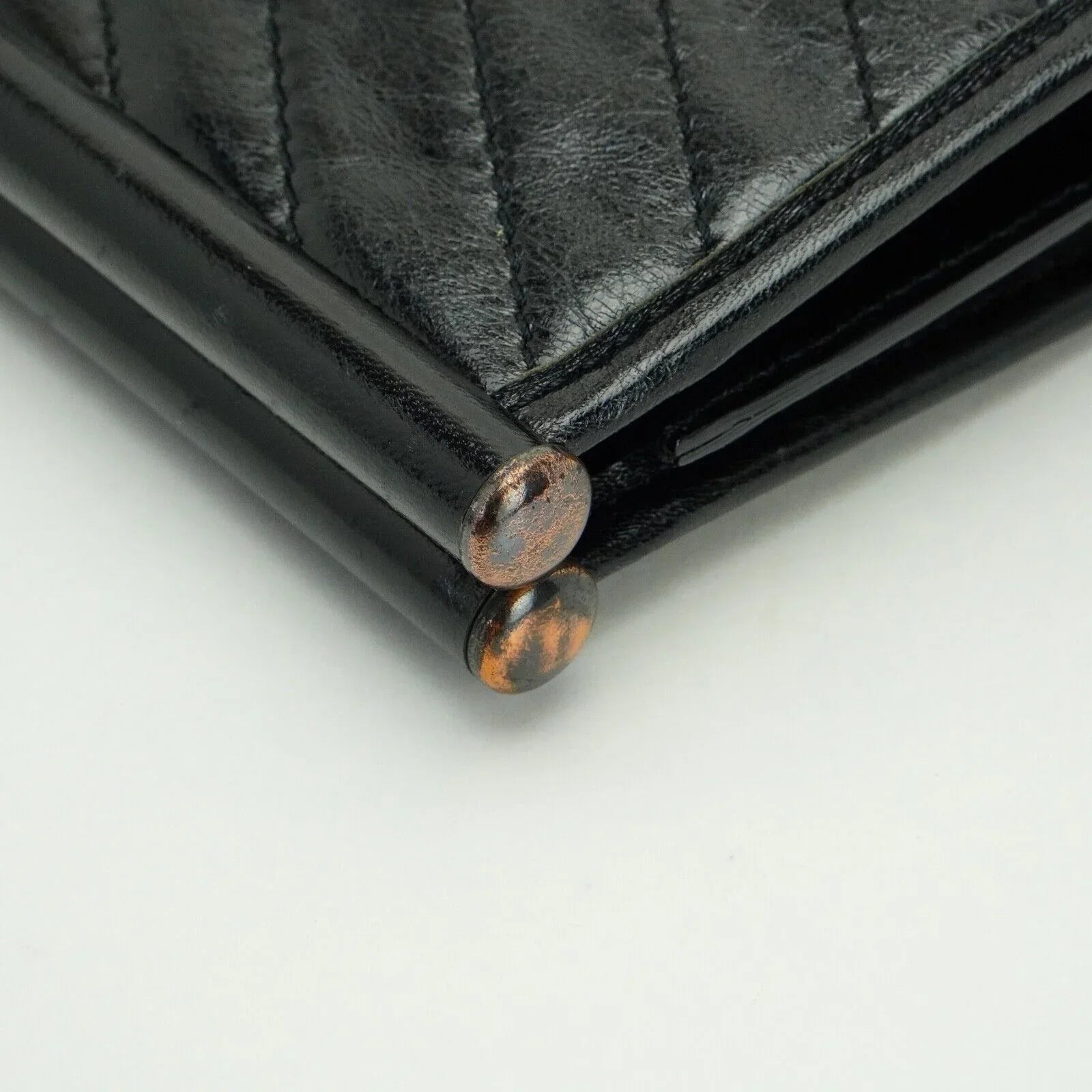 Saint Laurent Quilted Leather Clutch Bag Black - Lost Designer