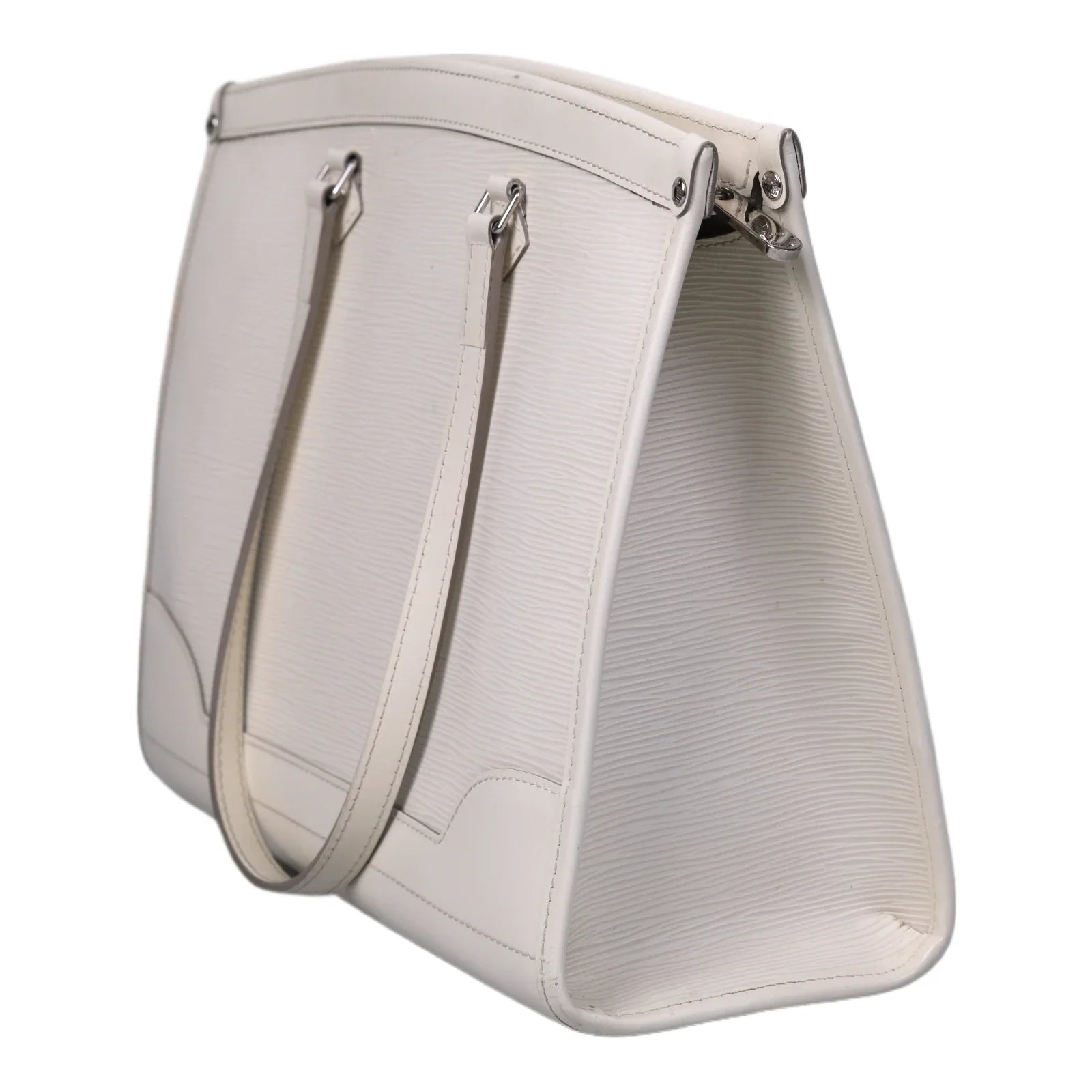 Louis Vuitton Madeleine Epi GM Bag White - Lost Designer