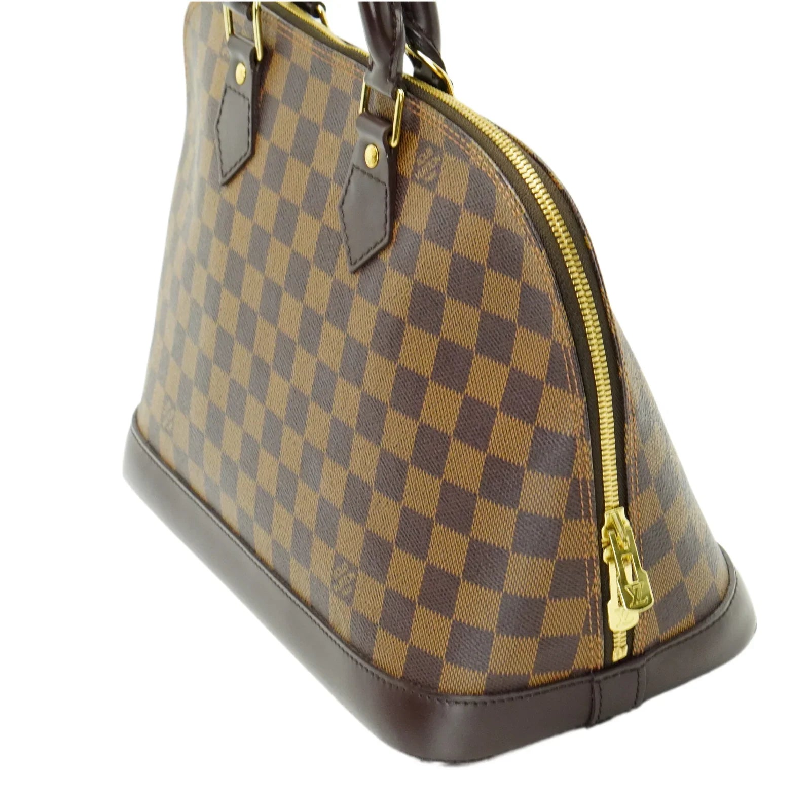 Louis Vuitton Damier Ebene Alma Pm Bag - Lost Designer