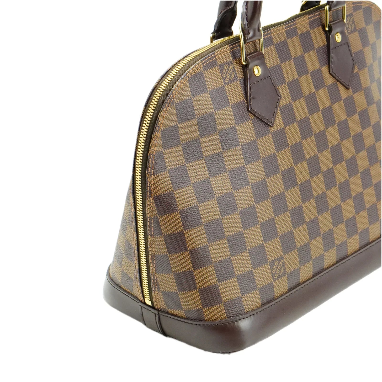 Louis Vuitton Damier Ebene Alma Pm Bag - Lost Designer