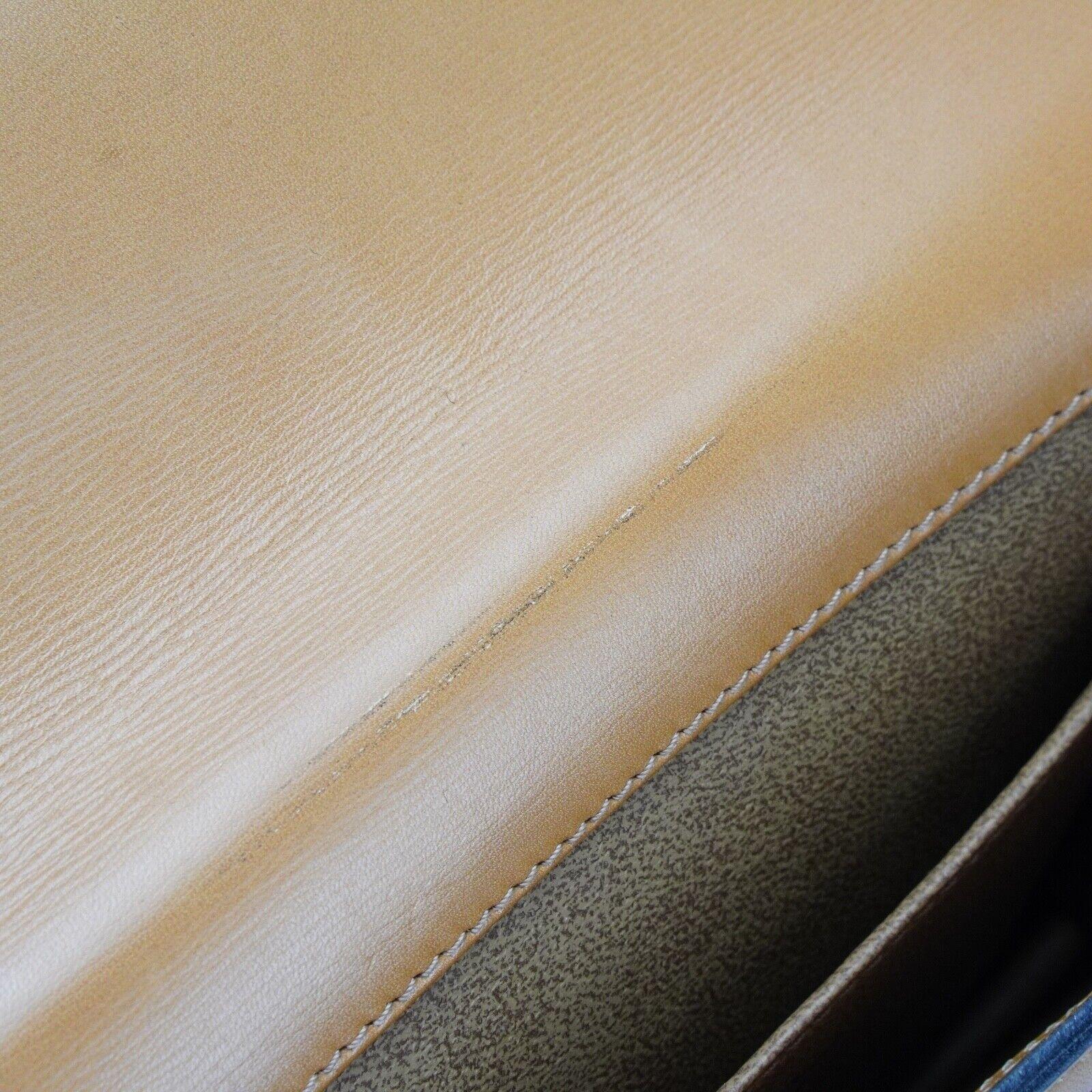 Christian Dior Leather Chain Box Bag Beige - Lost Designer