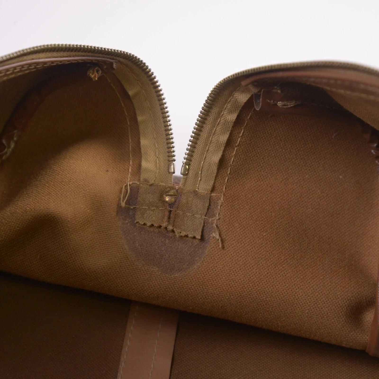 Celine Macadam Travel Boston Bag Brown - Lost Designer