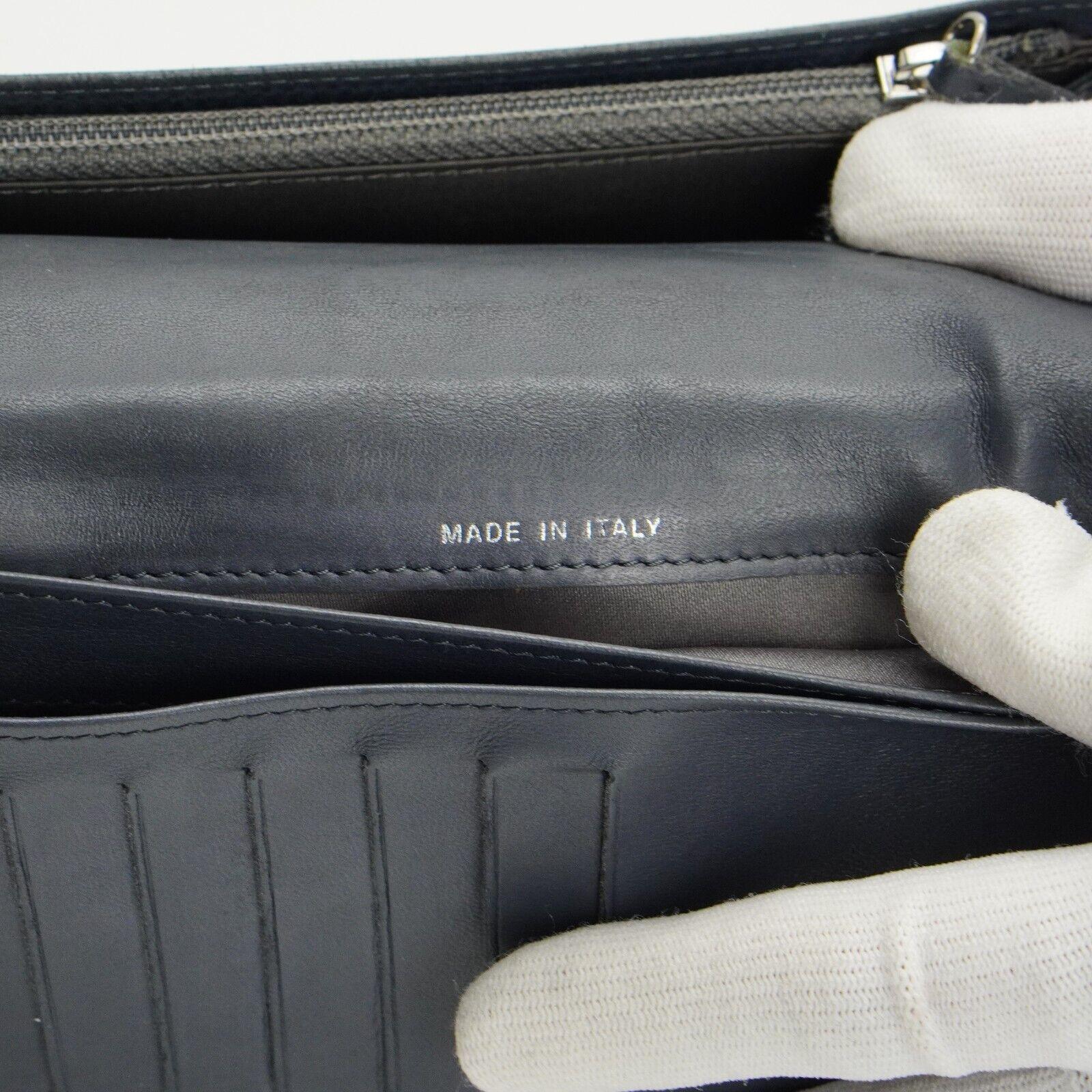Chanel Camellia Mark Long Wallet Grey - Lost Designer