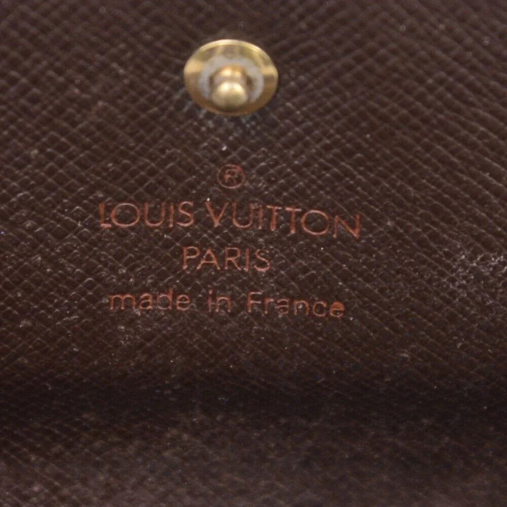 Louis Vuitton Damier Ebene Sarah Wallet Brown - Lost Designer