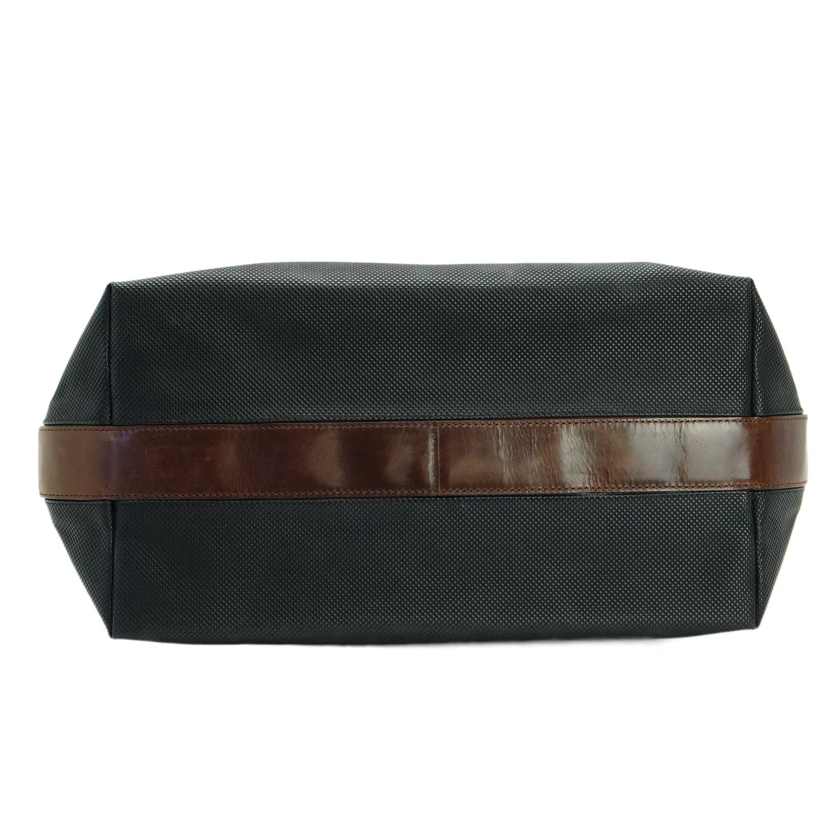 Bottega Veneta Canvas Shoulder Bag Black - Lost Designer