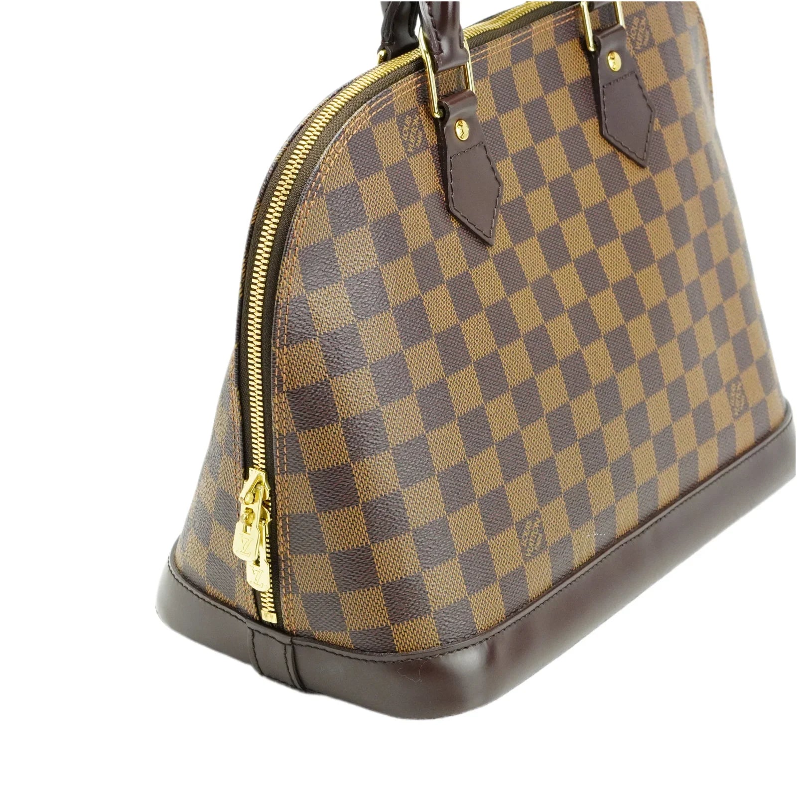 Louis Vuitton Damier Ebene Alma Pm Bag - Lost Designer