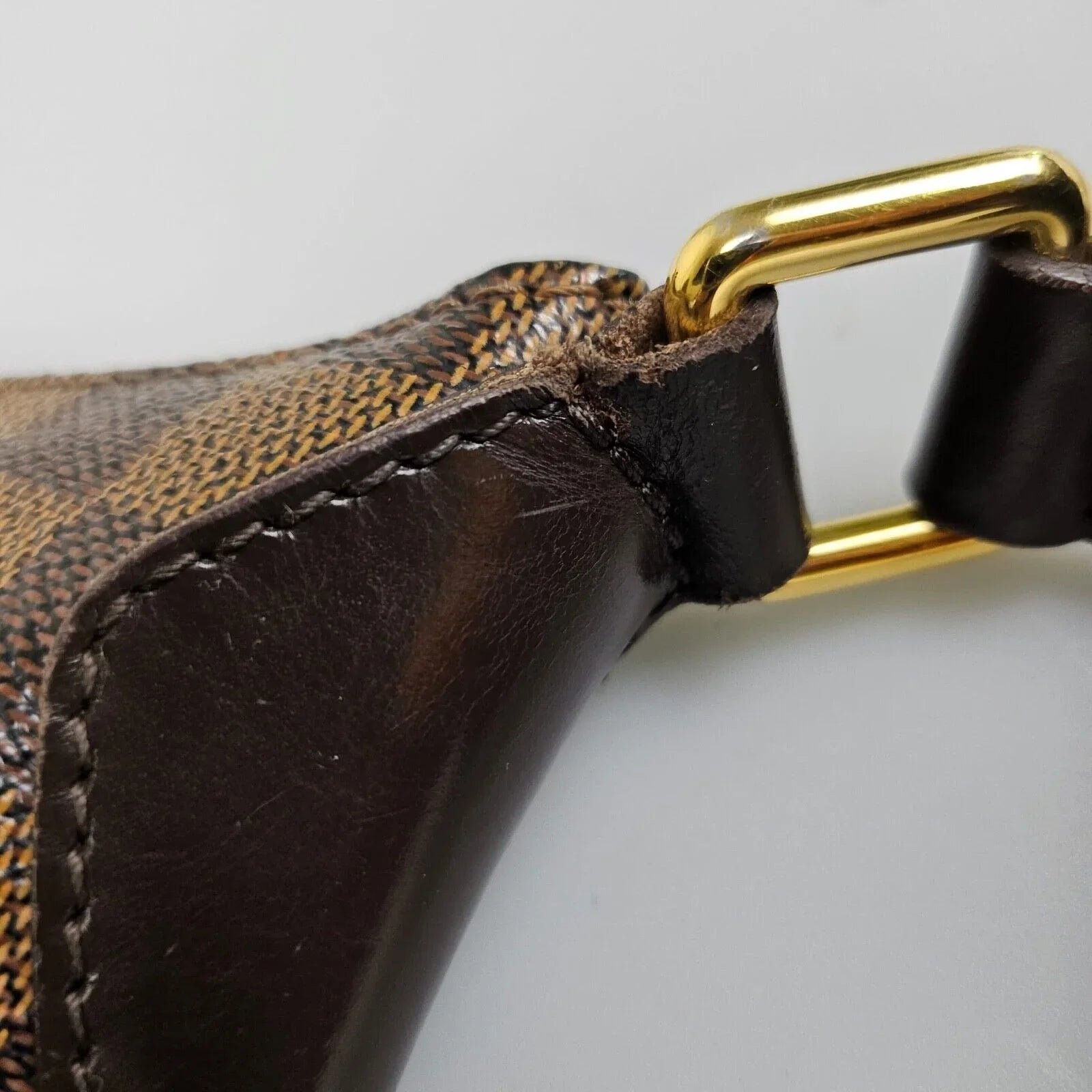 Louis Vuitton Bloomsbury PM Damier Ebene Shoulder Bag - Lost Designer
