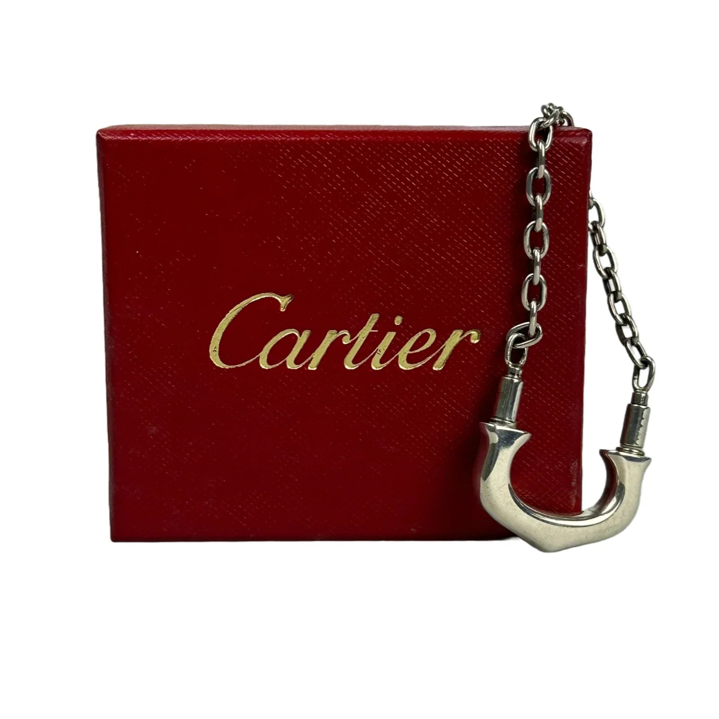 Cartier Keychain Charm Sterling Silver - Lost Designer