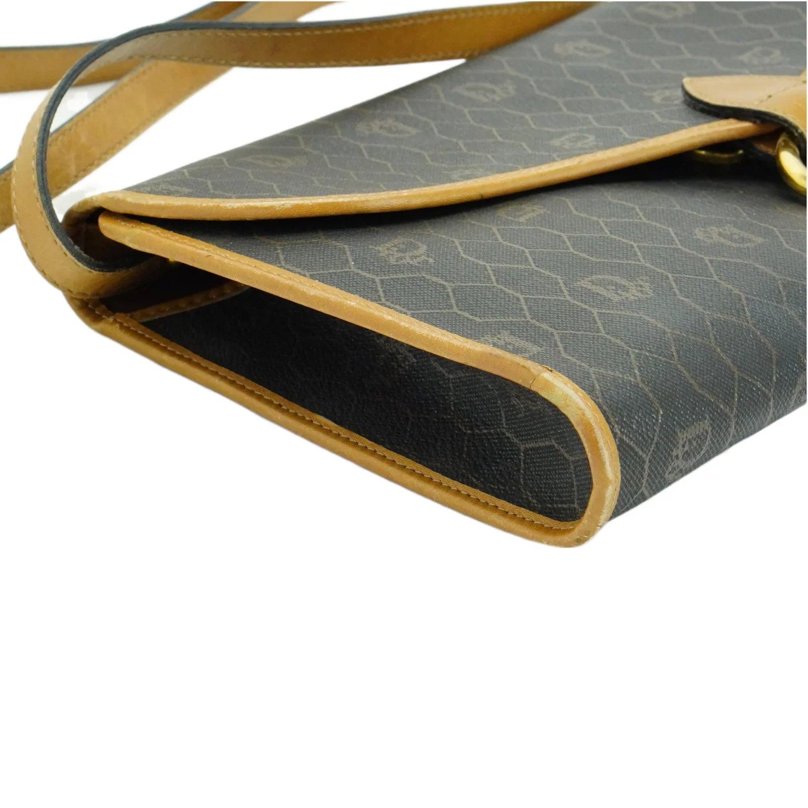 Christian Dior Crossbody x Clutch Bag Honeycomb - Lost Designer