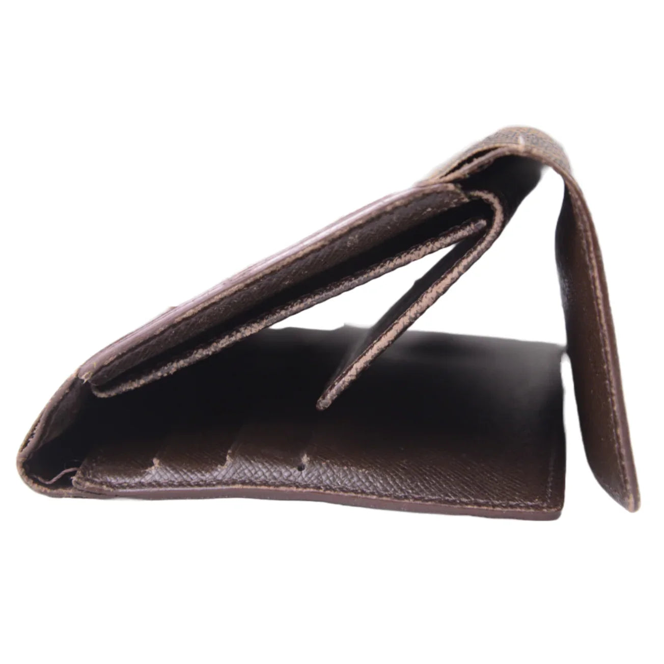 Louis Vuitton Damier Ebene Sarah Wallet Brown - Lost Designer