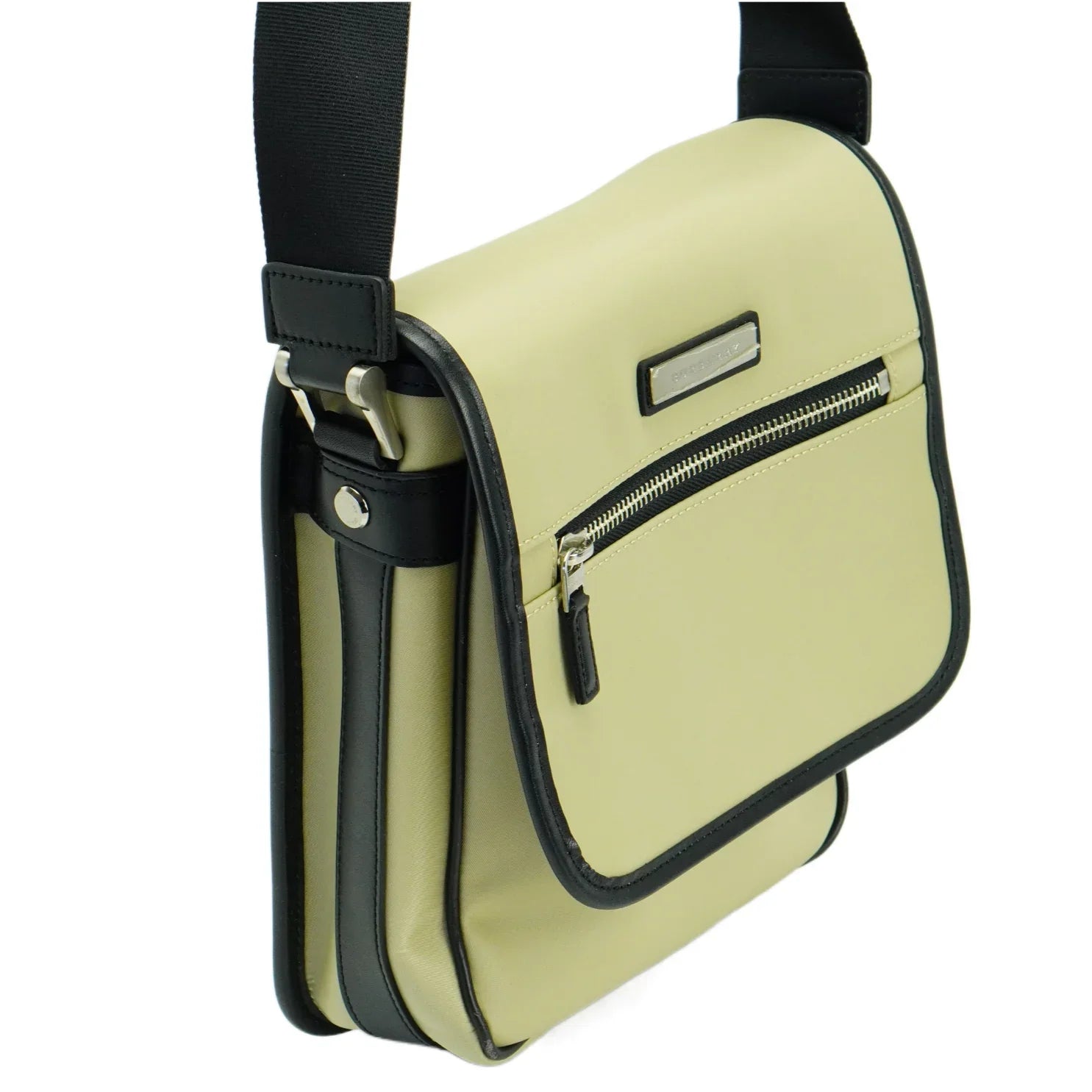 Burberry Nylon Fabric Crossbody Bag Olive - Lost Designer