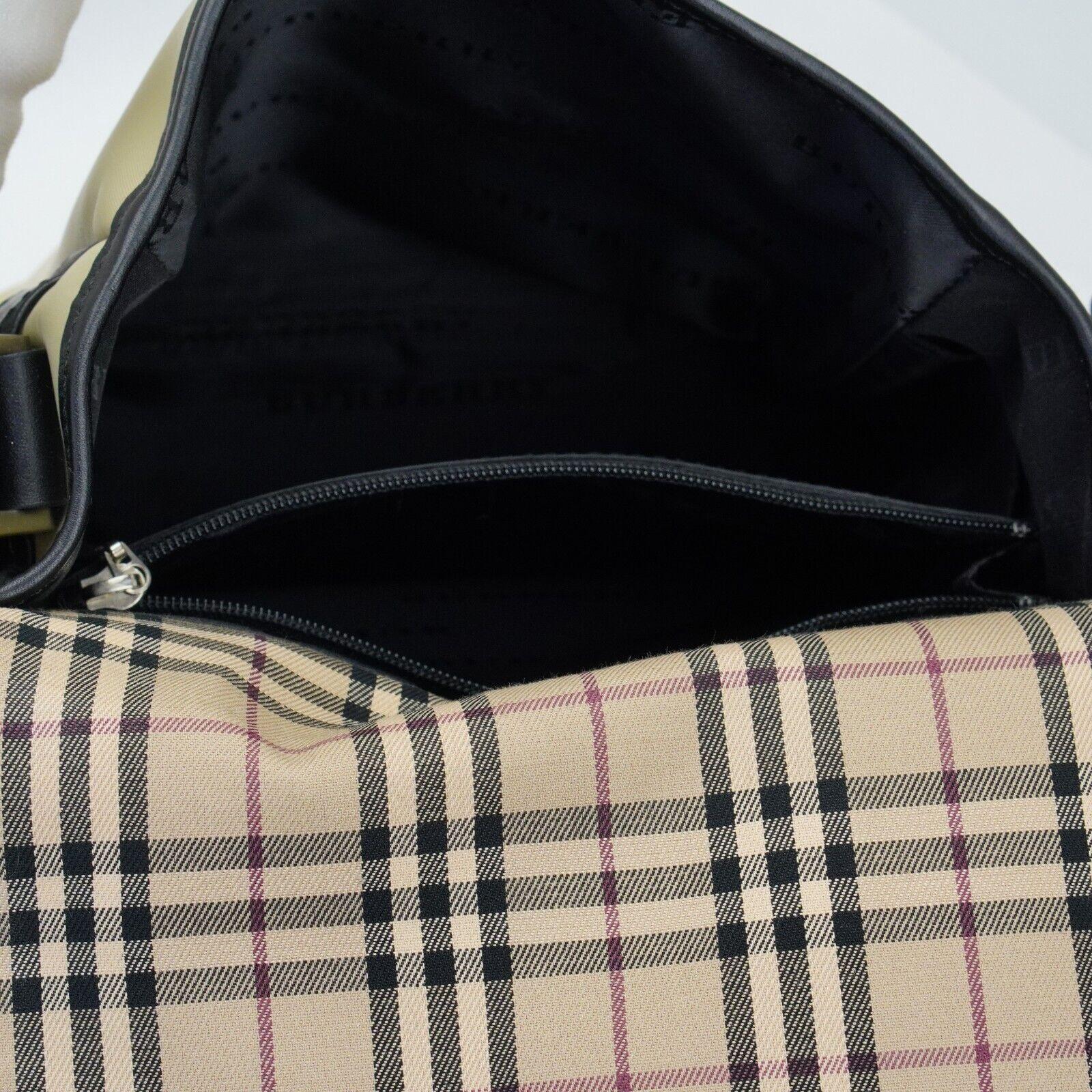 Burberry Nylon Fabric Crossbody Bag Olive - Lost Designer
