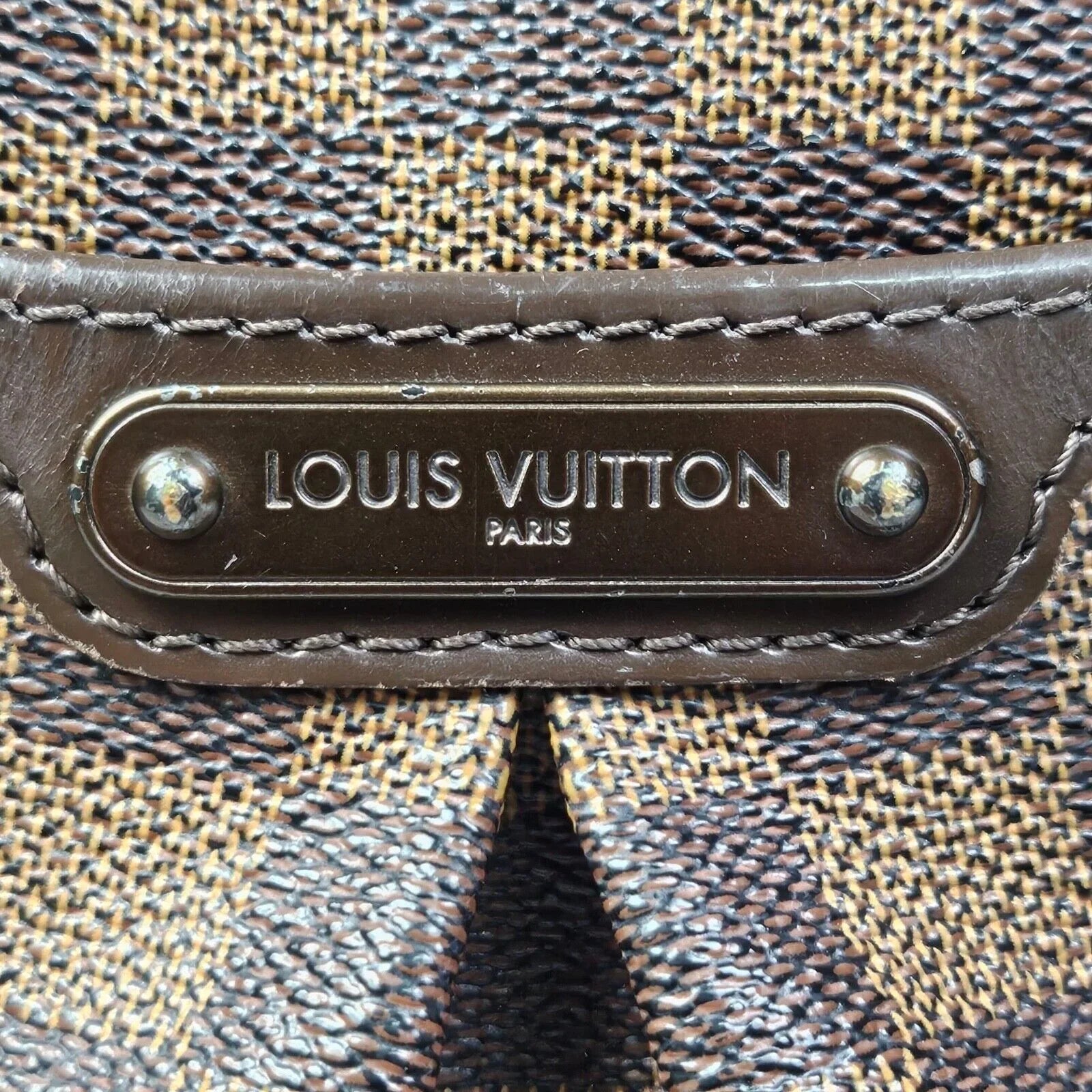 Louis Vuitton Bloomsbury PM Damier Ebene Shoulder Bag - Lost Designer