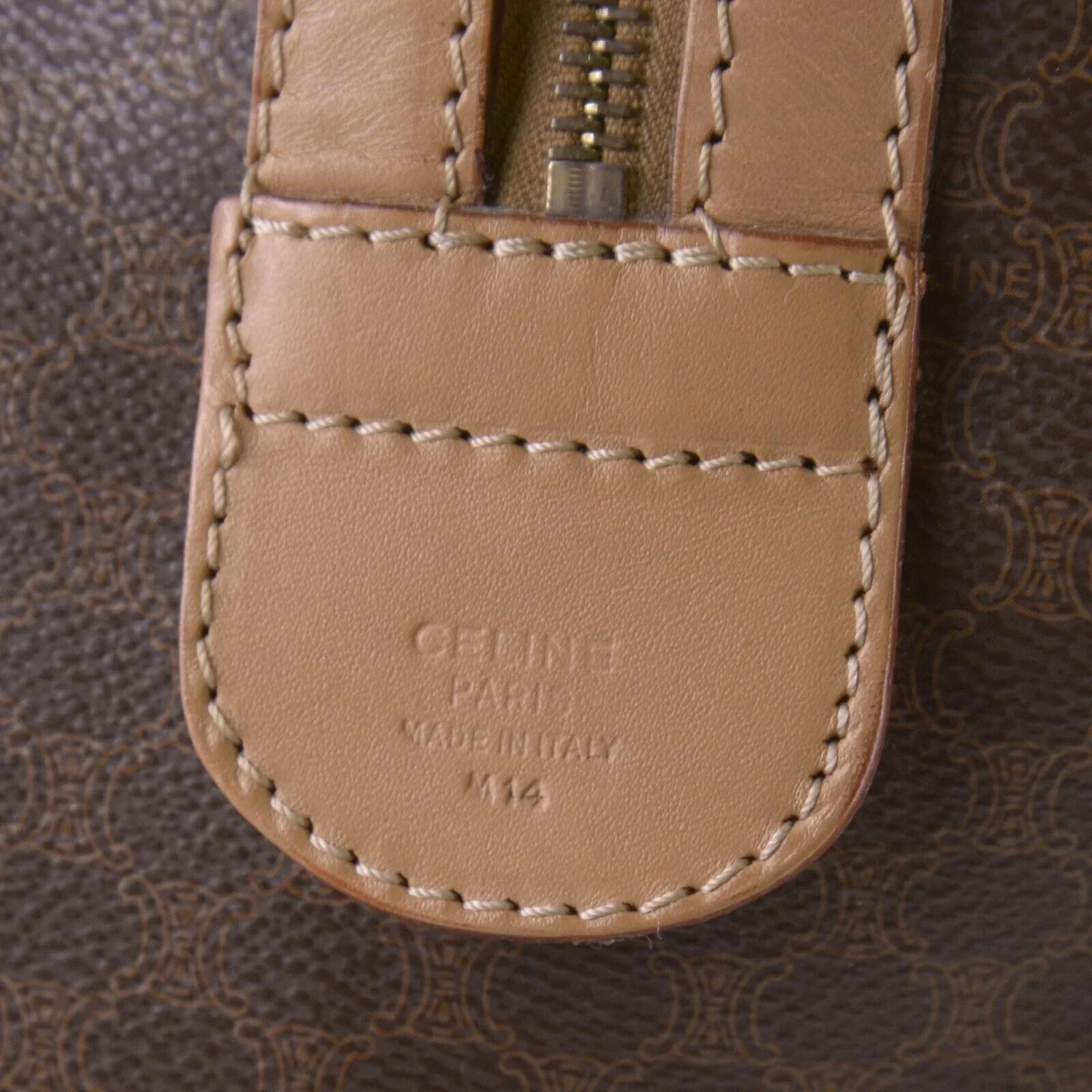 Celine Macadam Travel Boston Bag Brown - Lost Designer