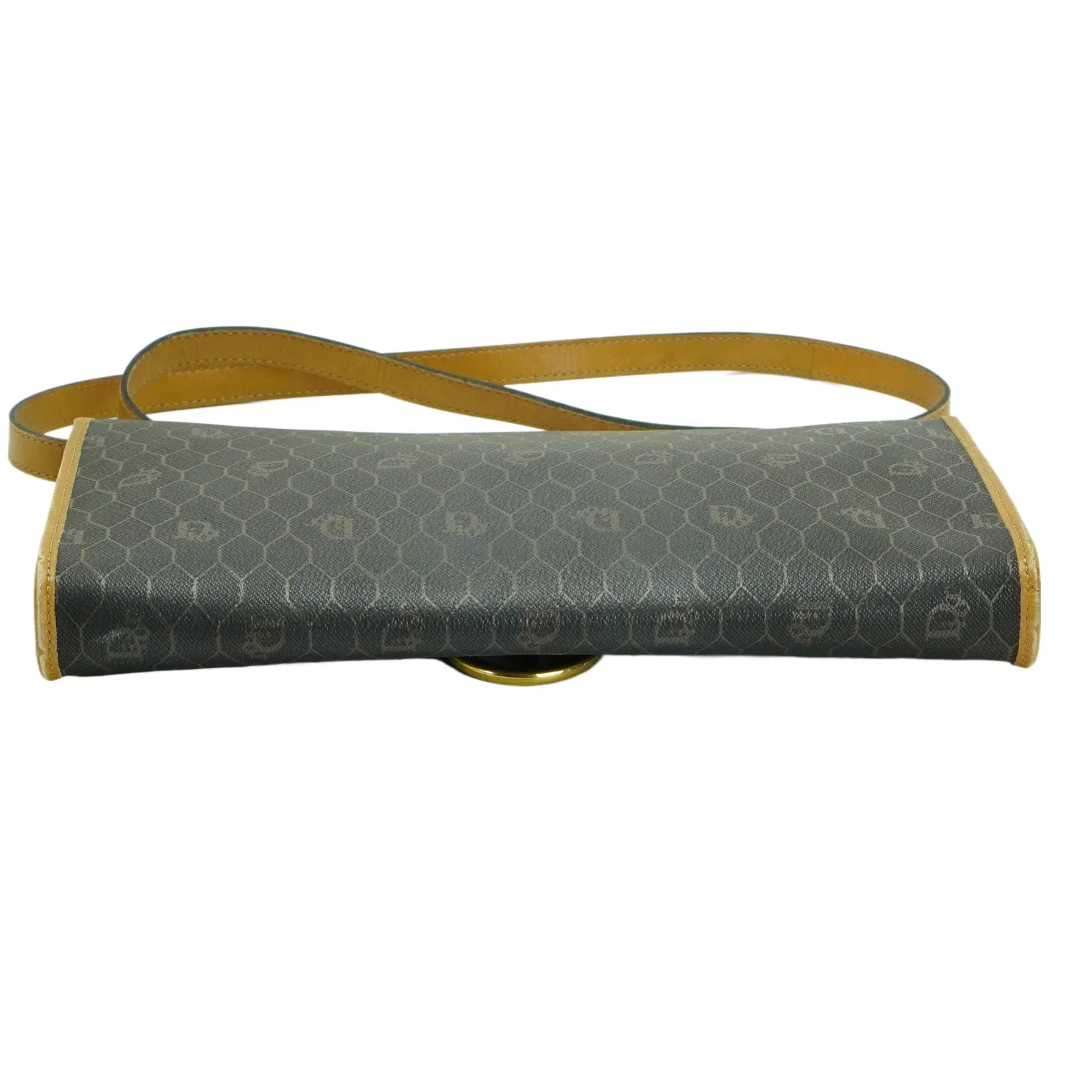 Christian Dior Crossbody x Clutch Bag Honeycomb - Lost Designer