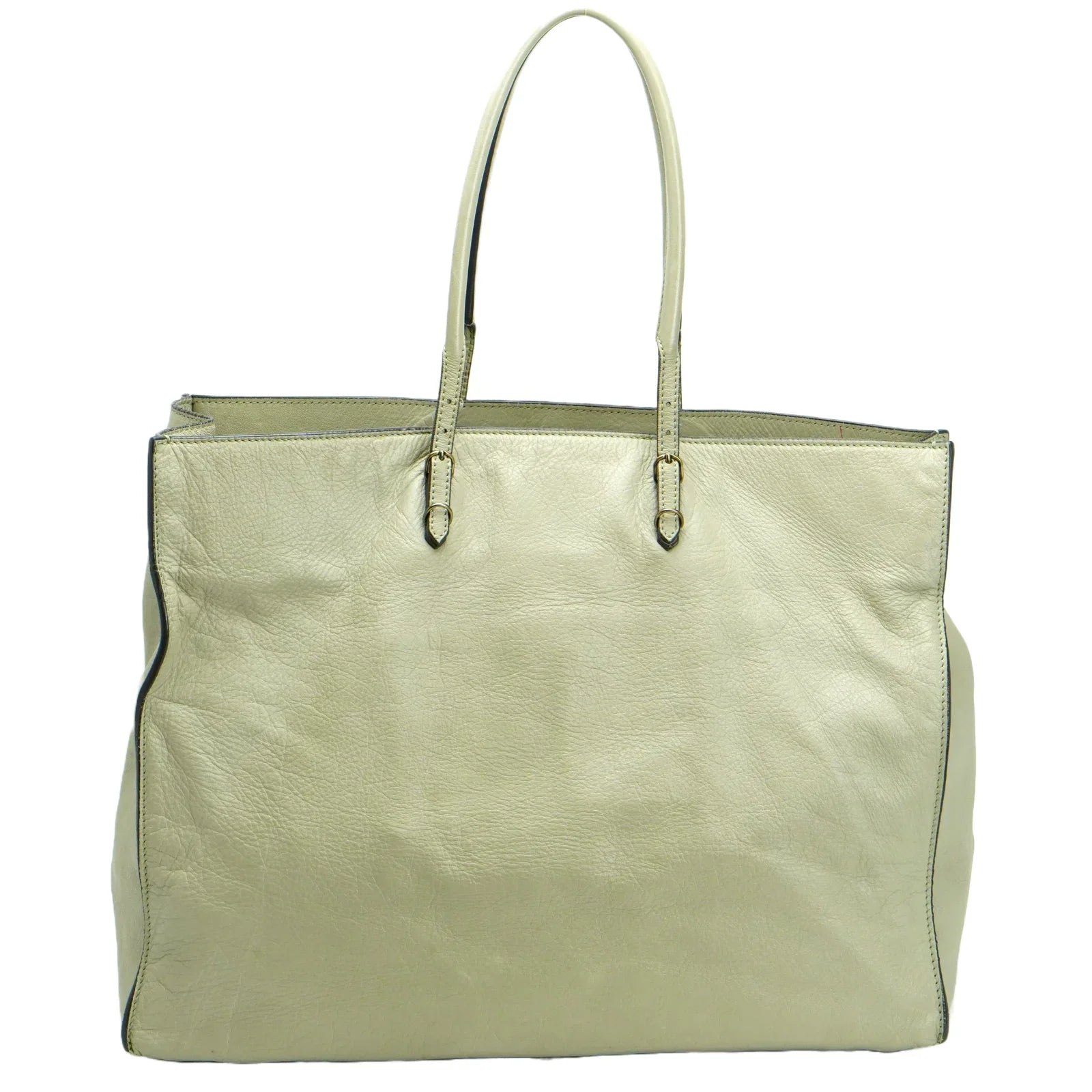 Balenciaga Paper Bag 2WAY leather Ivory - Lost Designer
