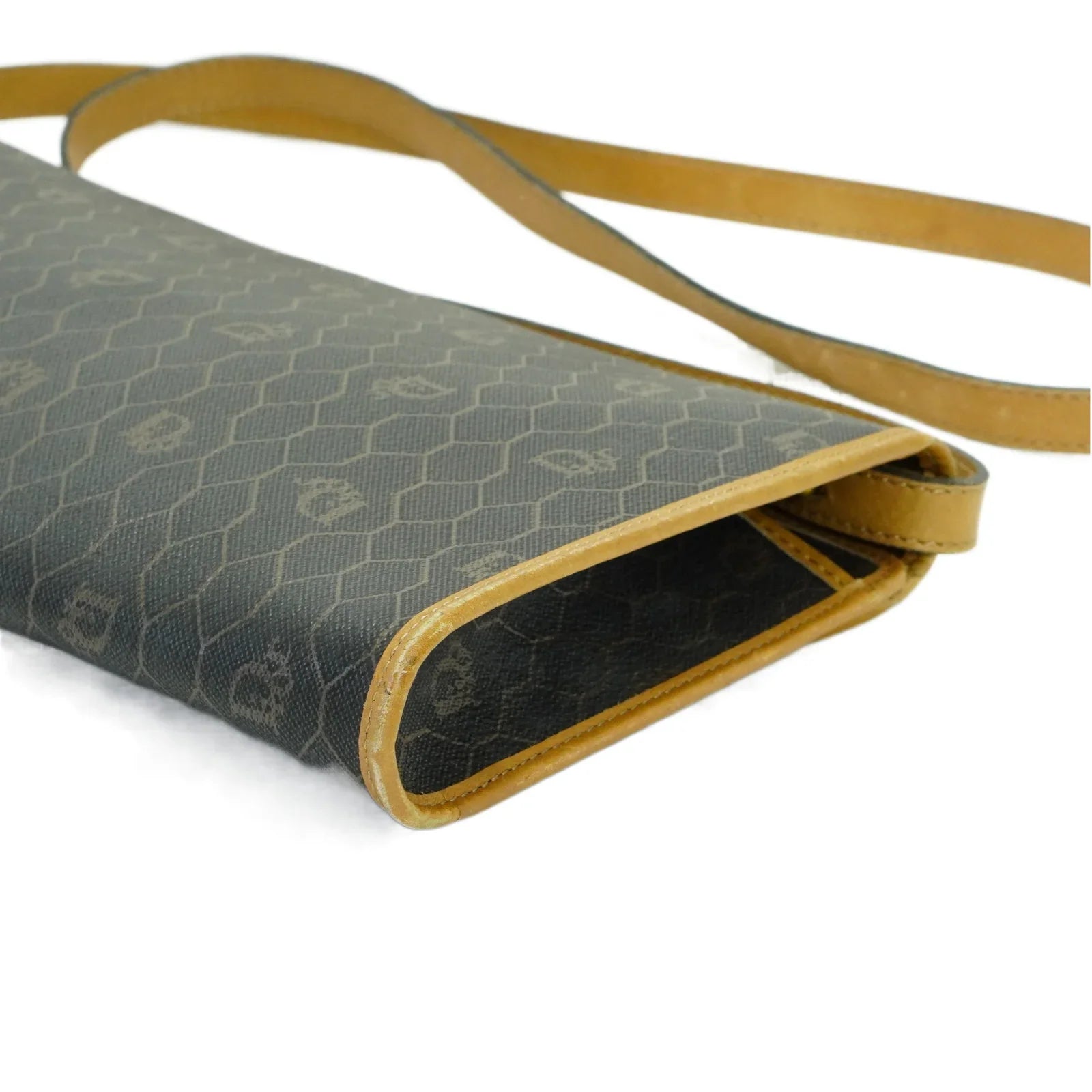 Christian Dior Crossbody x Clutch Bag Honeycomb - Lost Designer