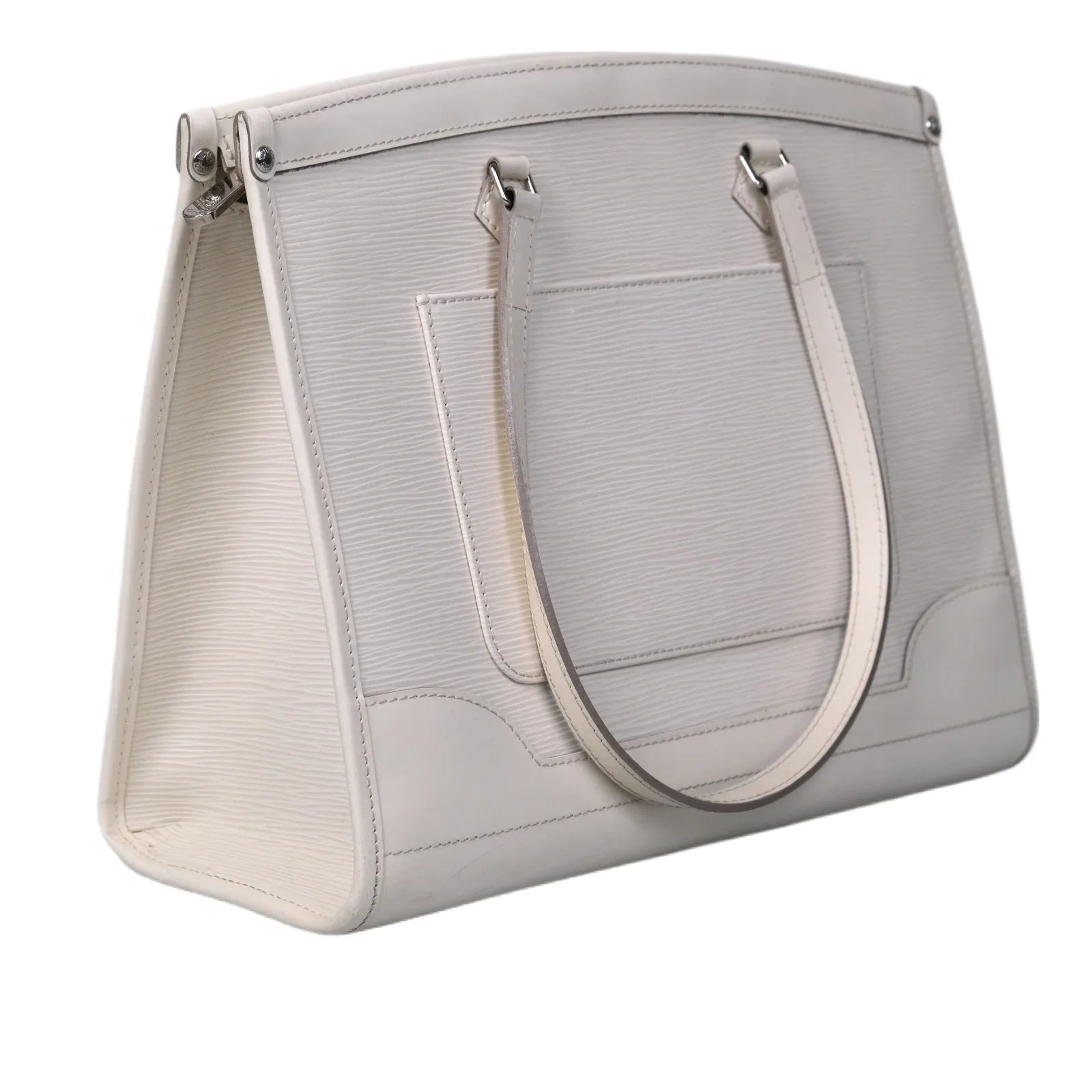 Louis Vuitton Madeleine Epi GM Bag White - Lost Designer
