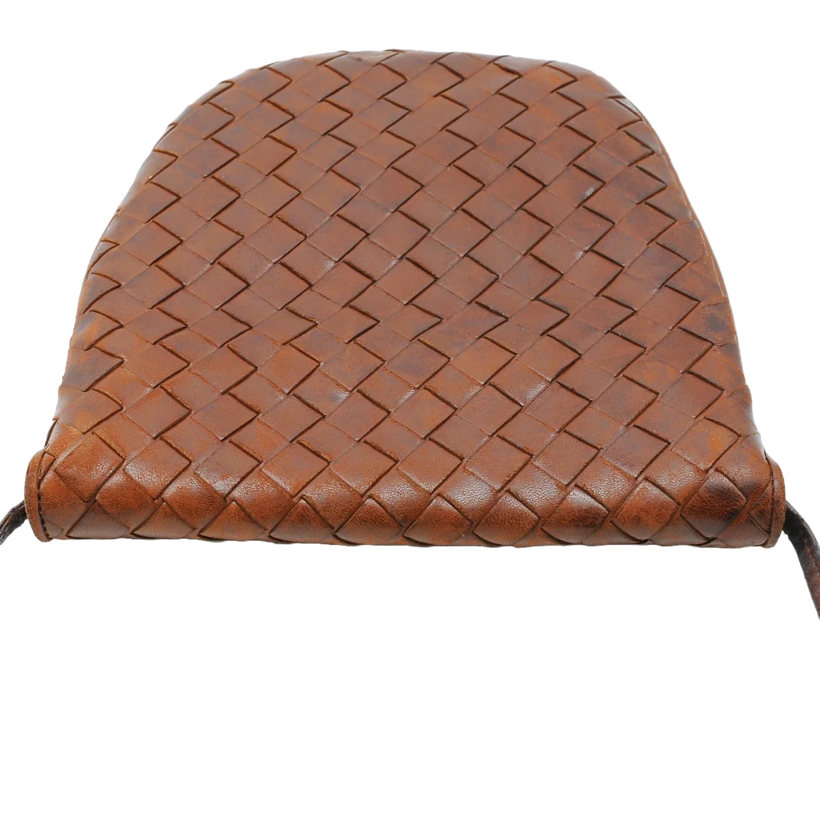 Bottega Veneta Intrecciato Mini Crossbody Bag Brown - Lost Designer