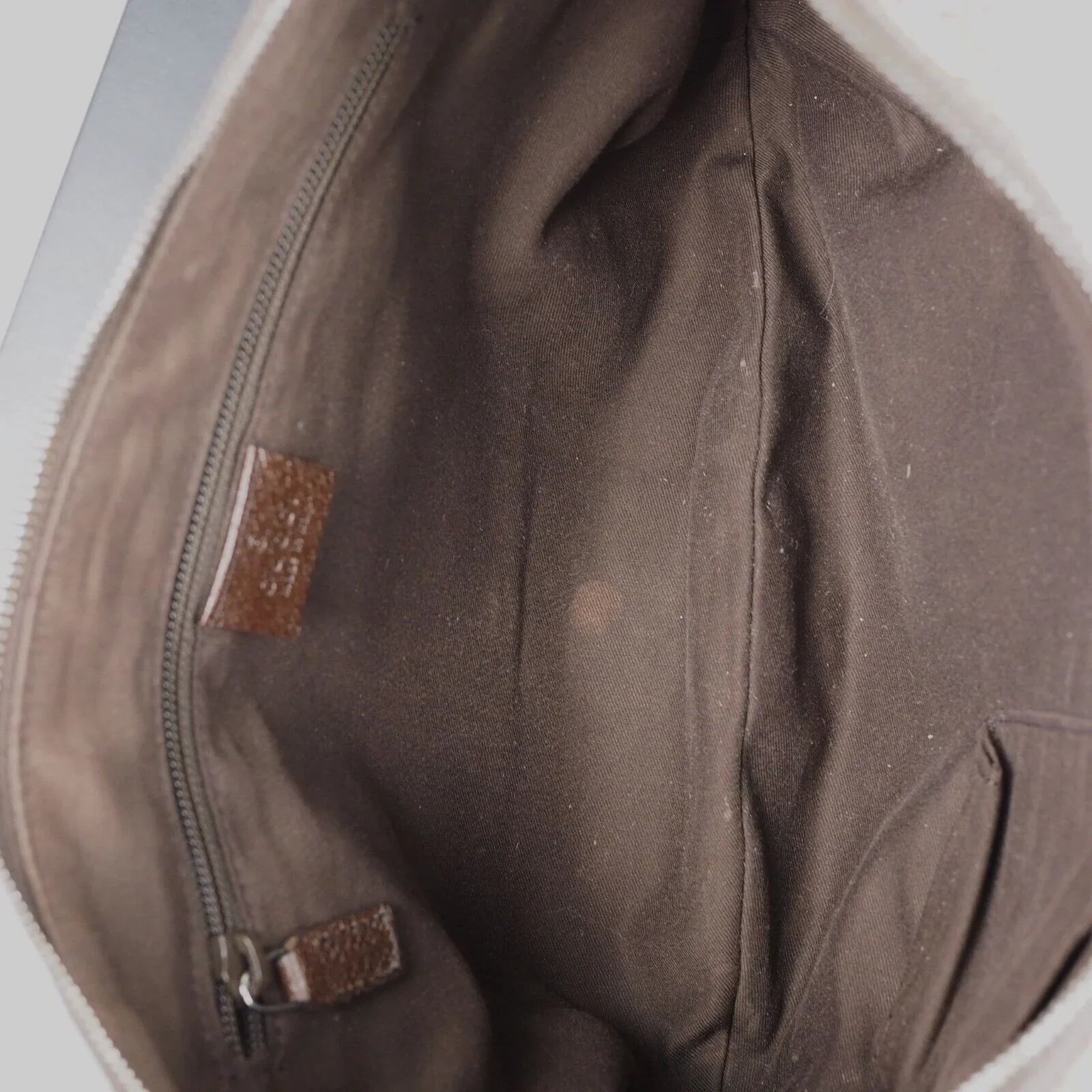 Gucci Crossbody Canvas Shoulder Bag Brown - Lost Designer