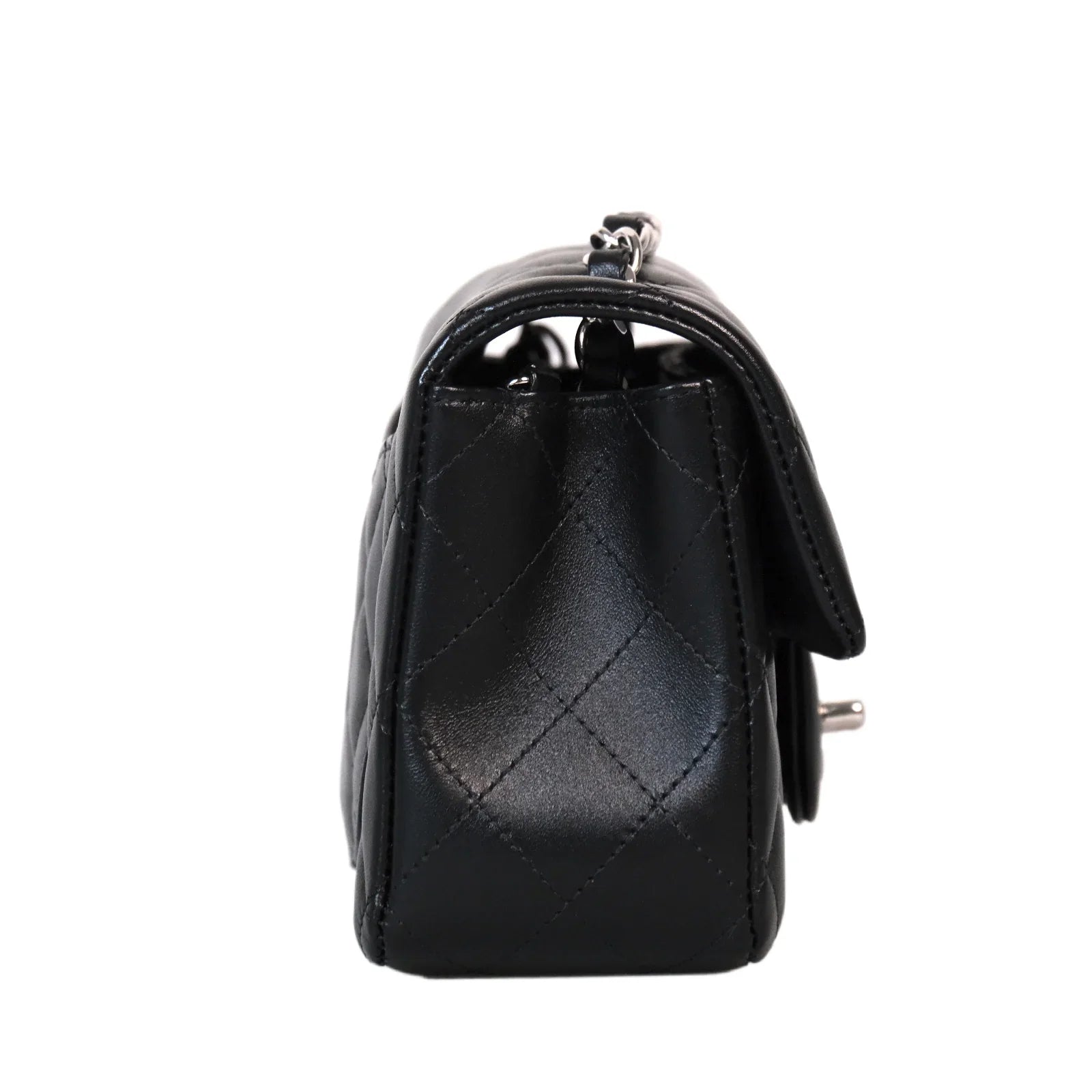 Chanel Mini Classic Flap Crossbody Bag Brand New Black - Lost Designer