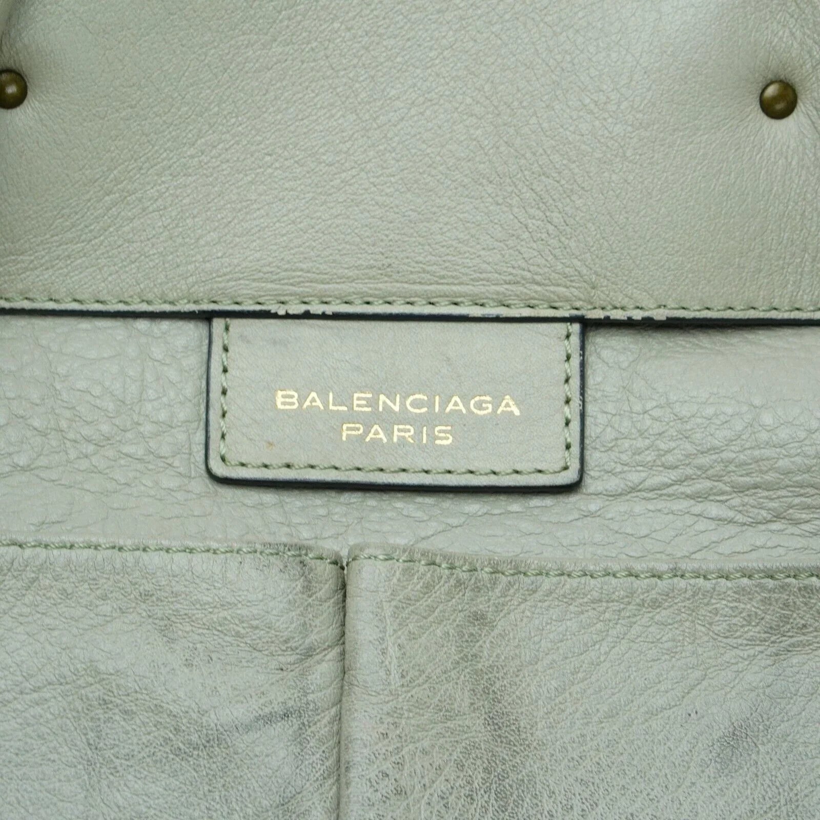 Balenciaga Paper Bag 2WAY leather Ivory - Lost Designer