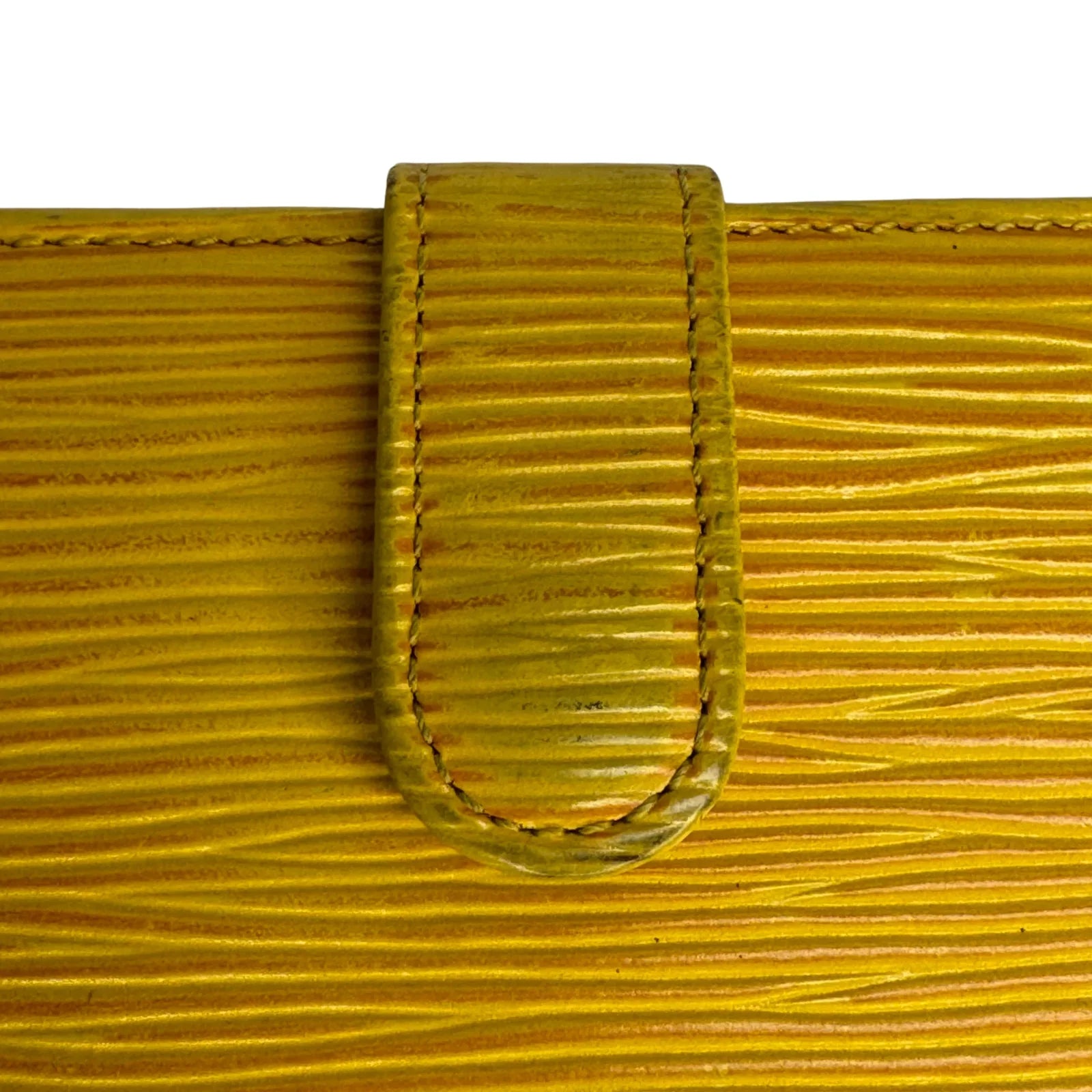 Louis Vuitton Epi Leather Long Wallet Yellow - Lost Designer